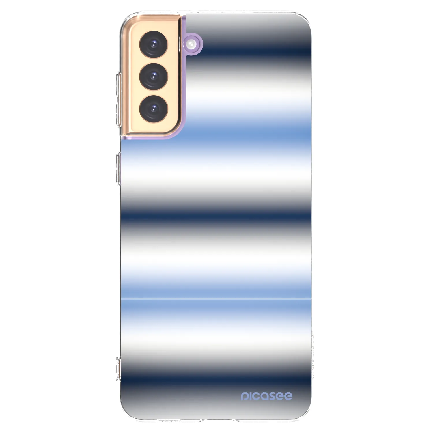 Picasee husă transparentă din silicon pentru Samsung Galaxy S21+ 5G G996F - Static Lines