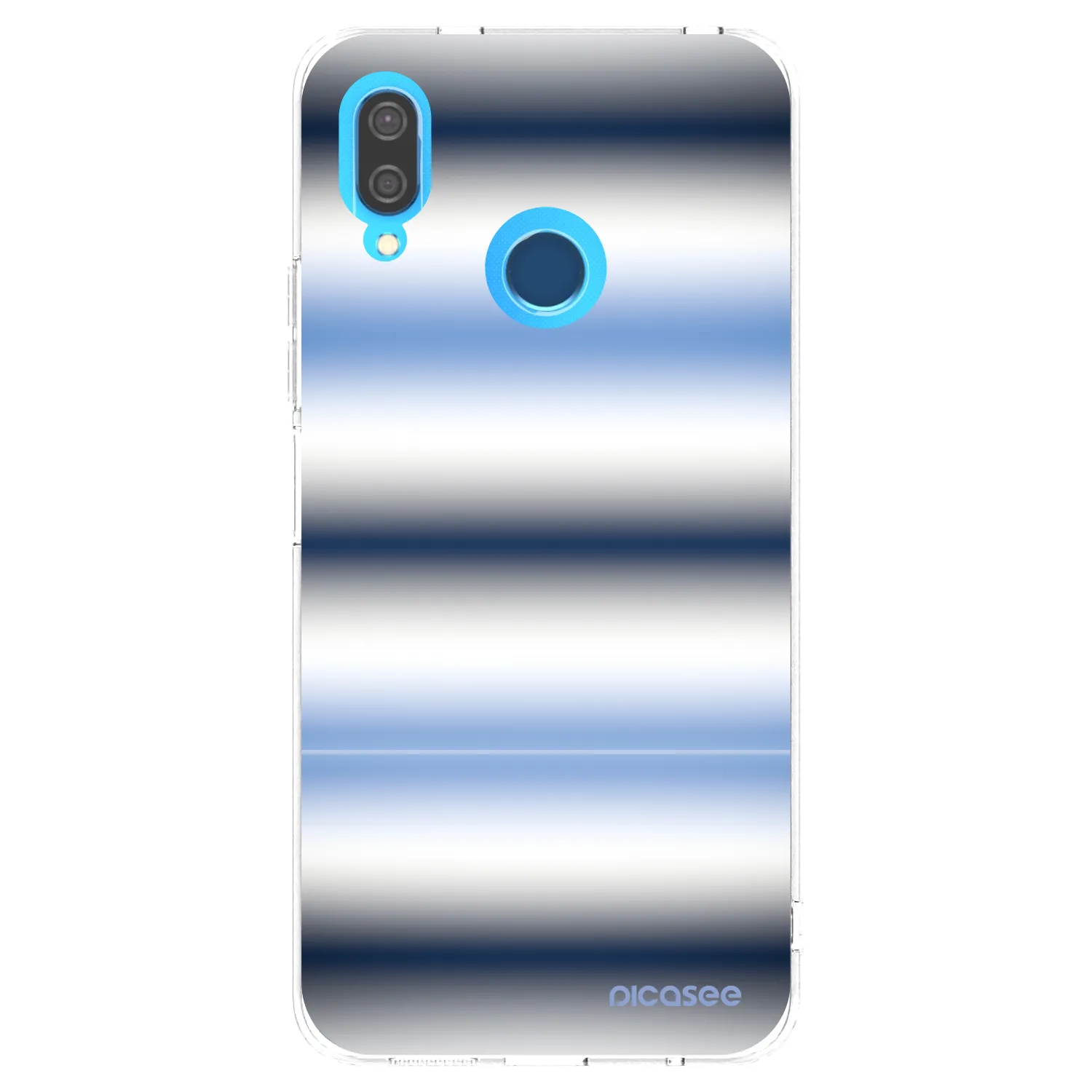 Picasee husă transparentă din silicon pentru Huawei P20 Lite - Static Lines