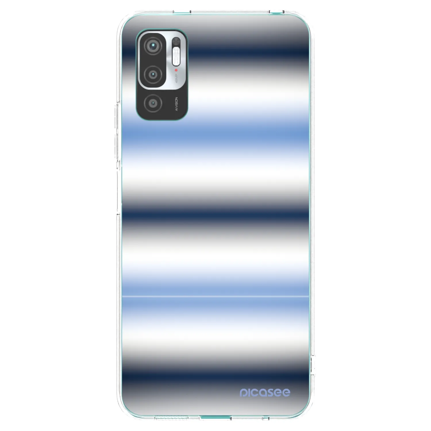 Picasee husă transparentă din silicon pentru Xiaomi Redmi Note 10 5G - Static Lines