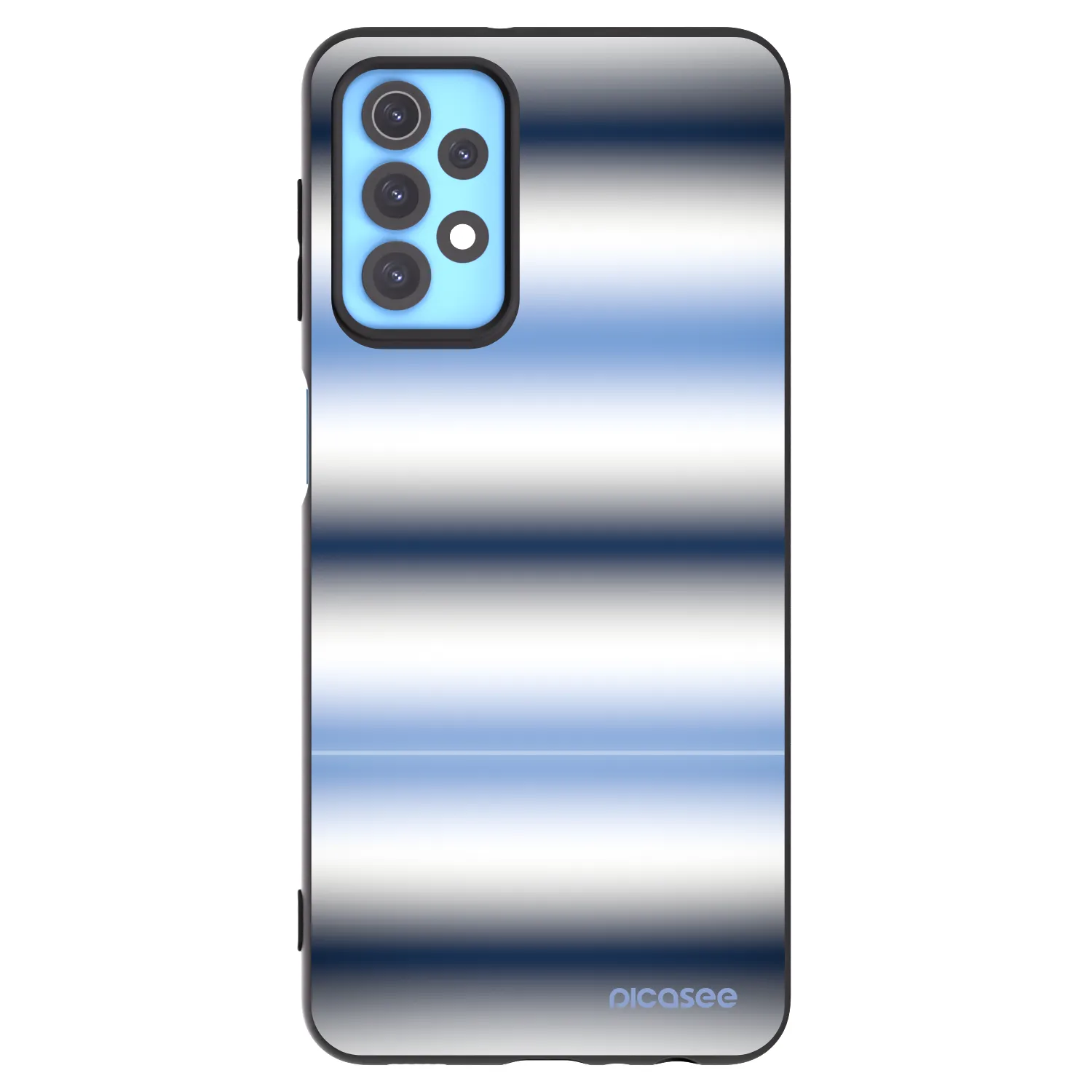 Picasee husă neagră din silicon pentru Samsung Galaxy A32 4G SM-A325F - Static Lines