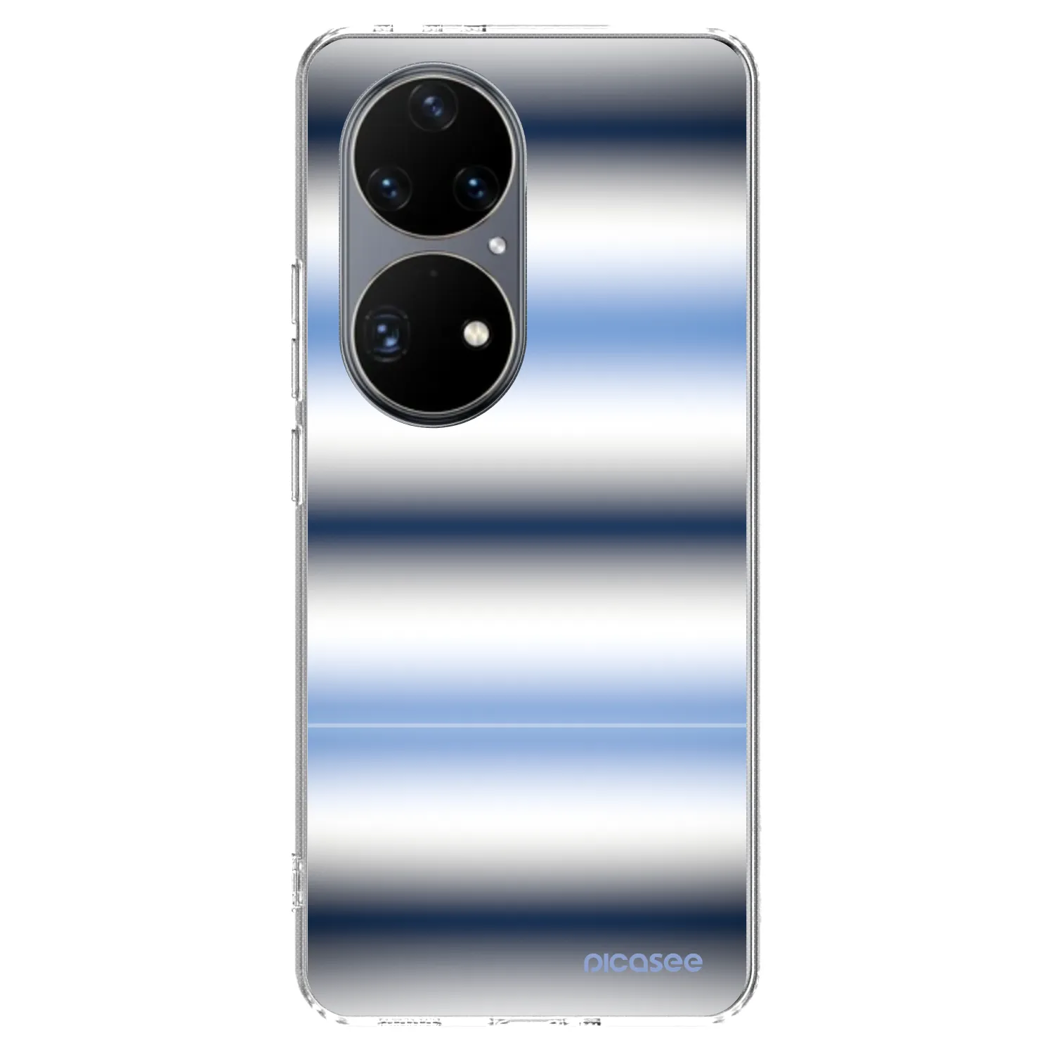 Picasee husă transparentă din silicon pentru Huawei P50 - Static Lines