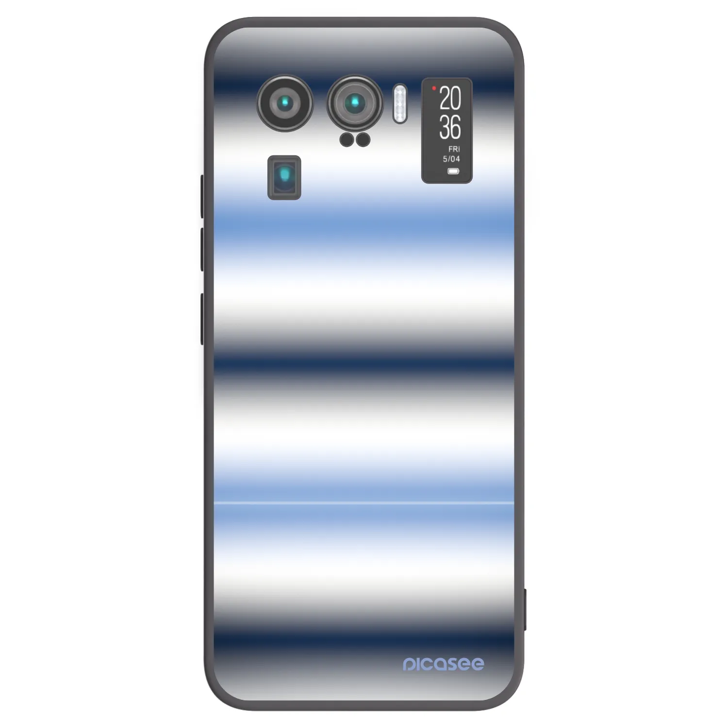 Picasee husă neagră din silicon pentru Xiaomi Mi 11 Ultra - Static Lines