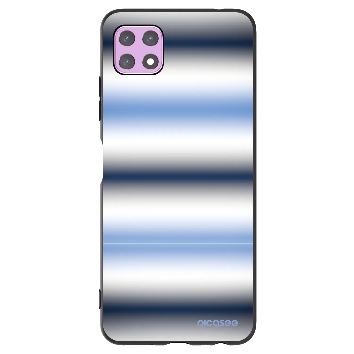 Picasee husă neagră din silicon pentru Samsung Galaxy A22 A226B 5G - Static Lines