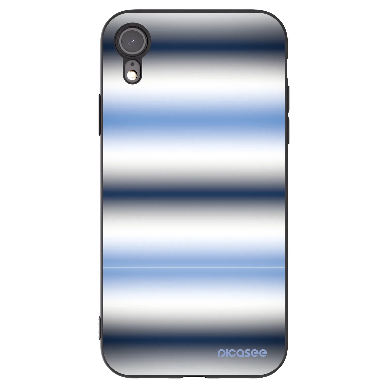 Picasee husă neagră din silicon pentru Apple iPhone 6 Plus/6S Plus - Static Lines