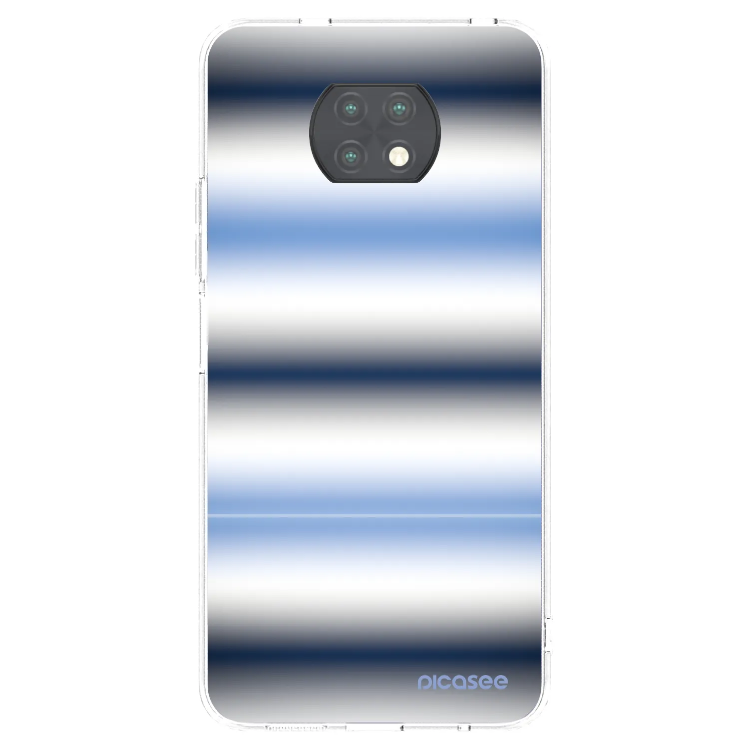 Picasee husă transparentă din silicon pentru Xiaomi Redmi Note 9T - Static Lines