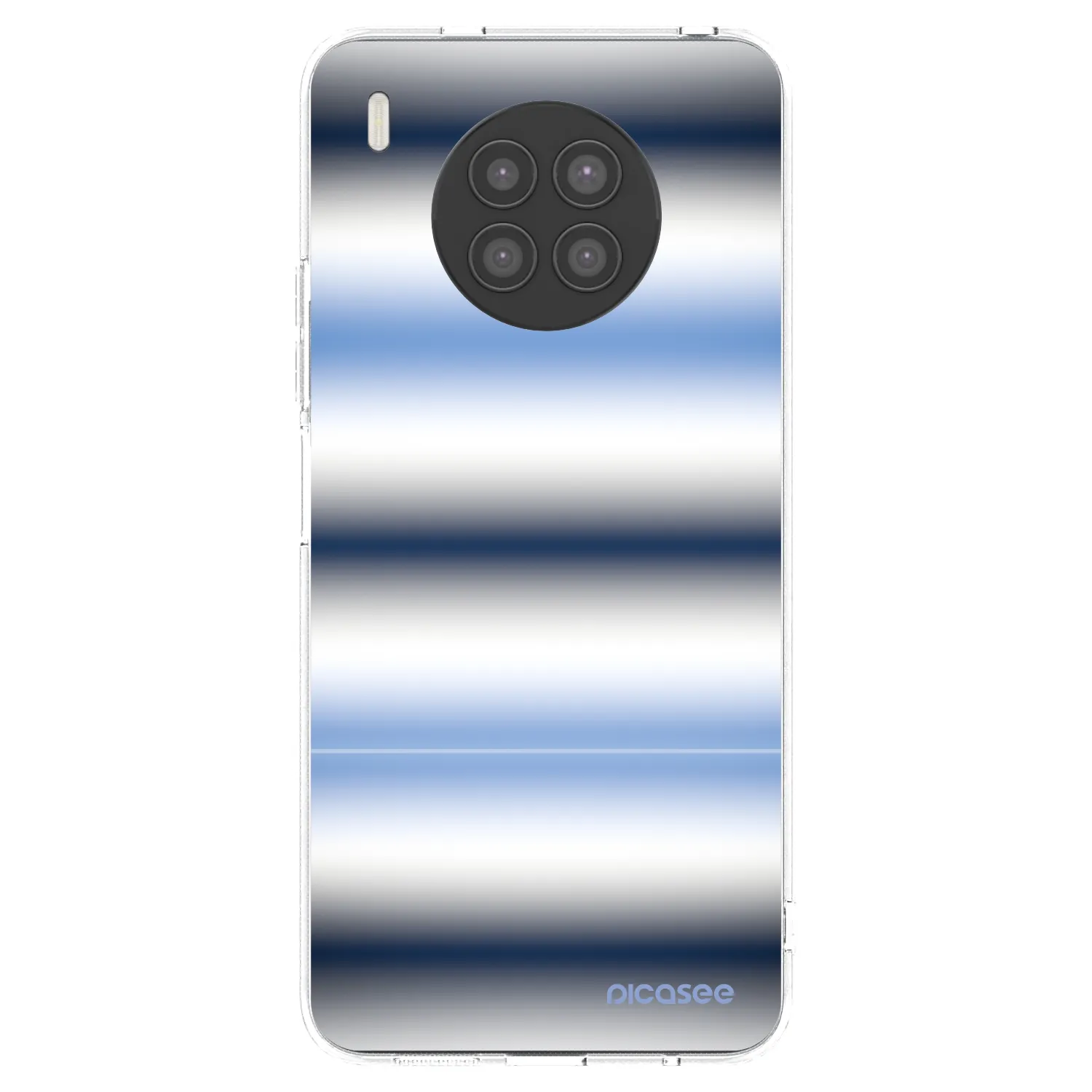 Picasee husă transparentă din silicon pentru Huawei Nova 8i - Static Lines
