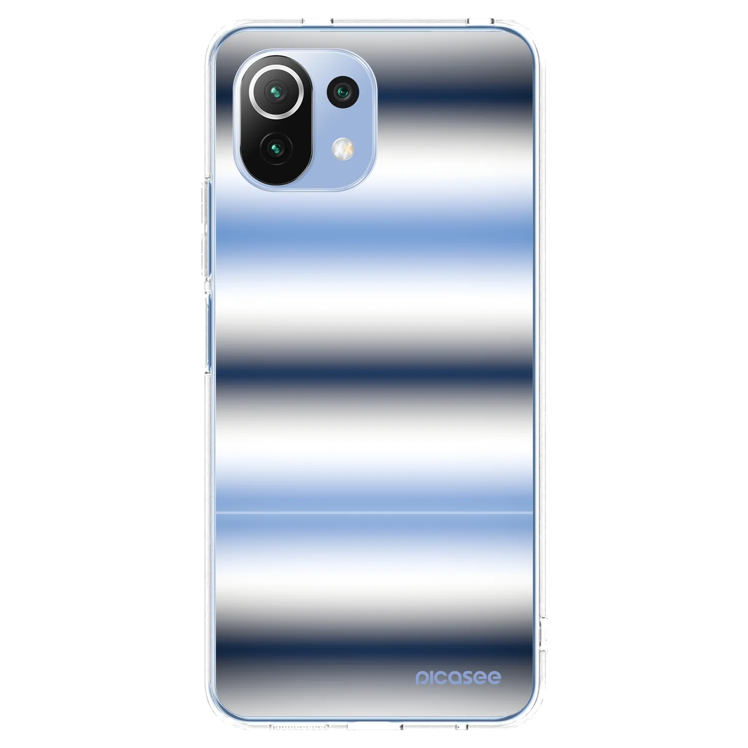 Picasee husă transparentă din silicon pentru Xiaomi 11 Lite 5G NE - Static Lines