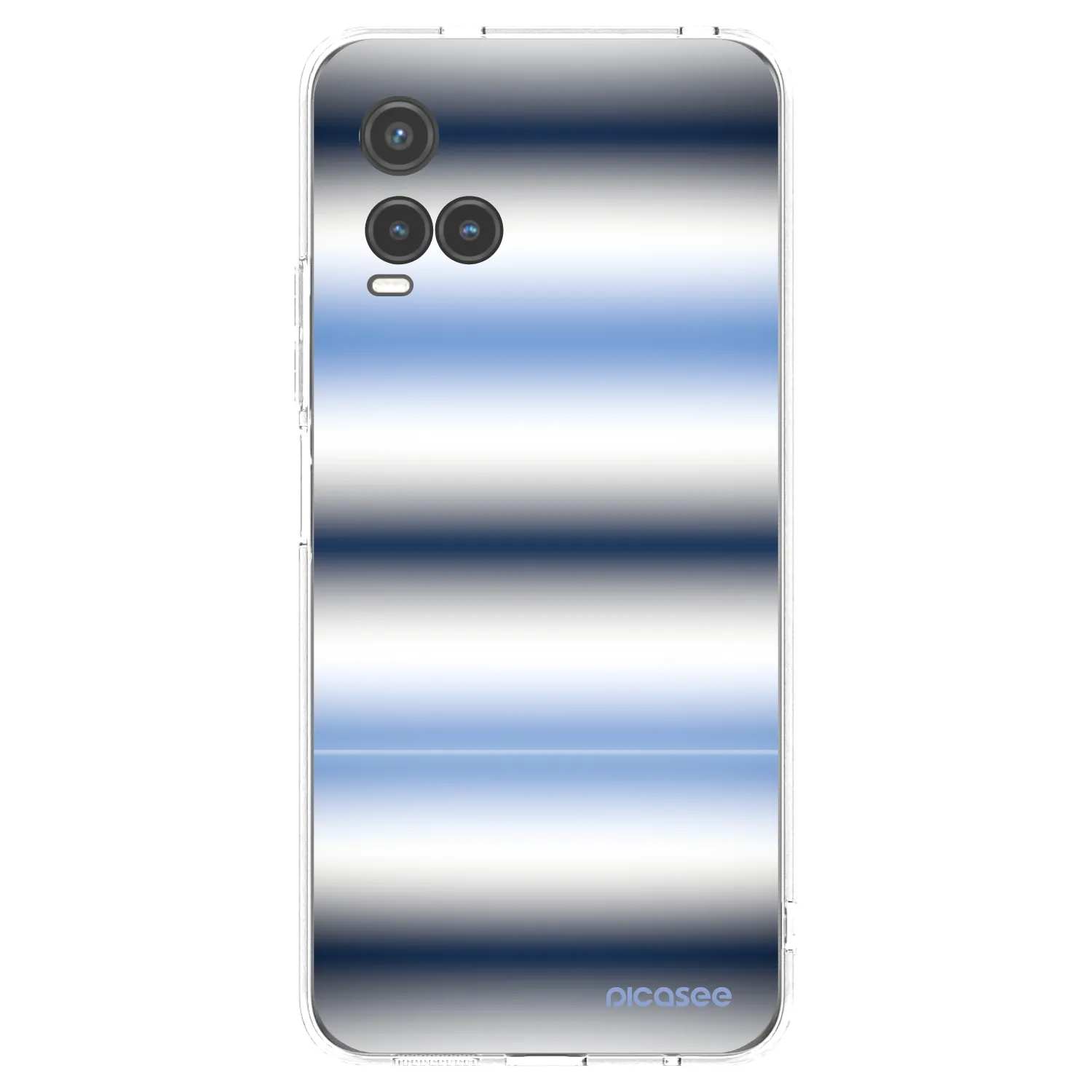 Picasee husă transparentă din silicon pentru Vivo Y33s - Static Lines