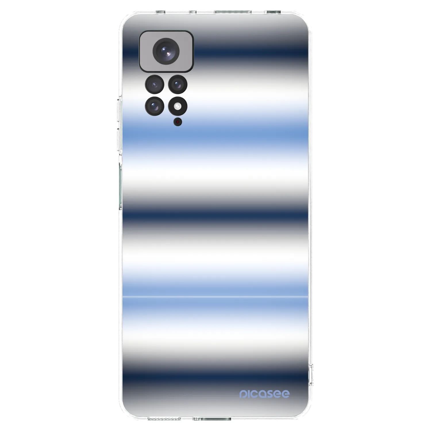 Picasee husă transparentă din silicon pentru Xiaomi Redmi Note 11S 4G - Static Lines