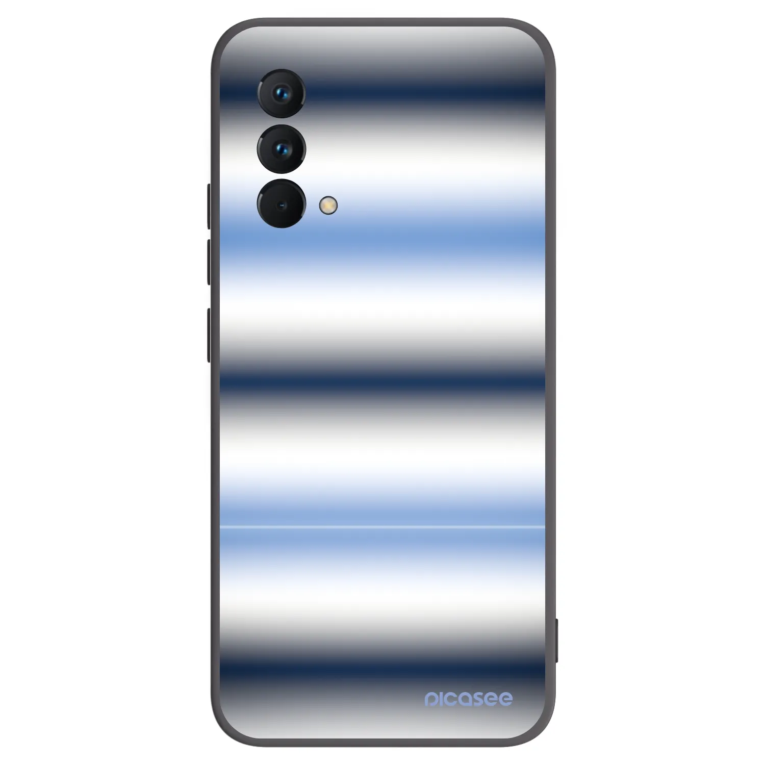 Picasee husă neagră din silicon pentru Realme GT Master Edition 5G - Static Lines