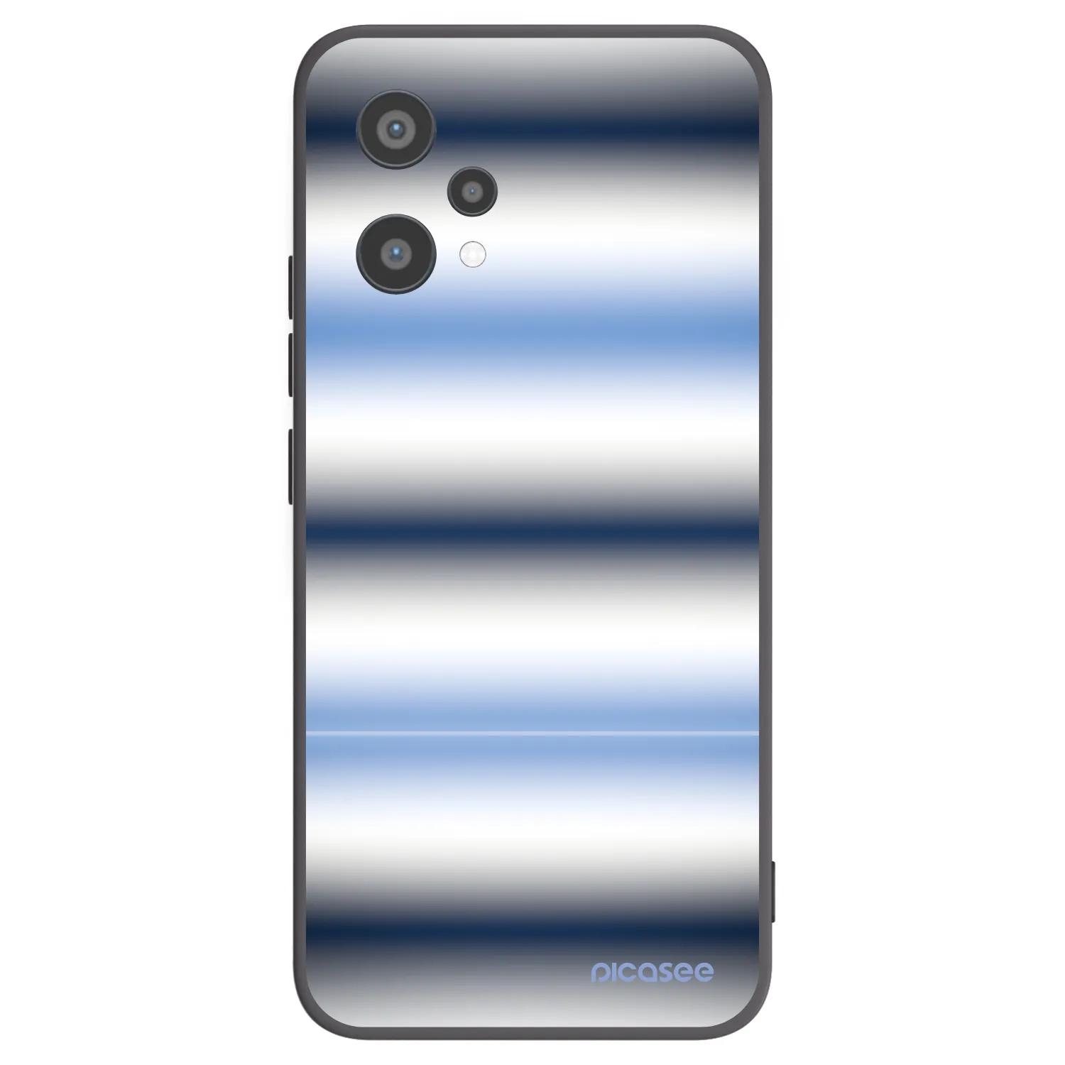 Picasee husă neagră din silicon pentru Realme 9 Pro 5G - Static Lines