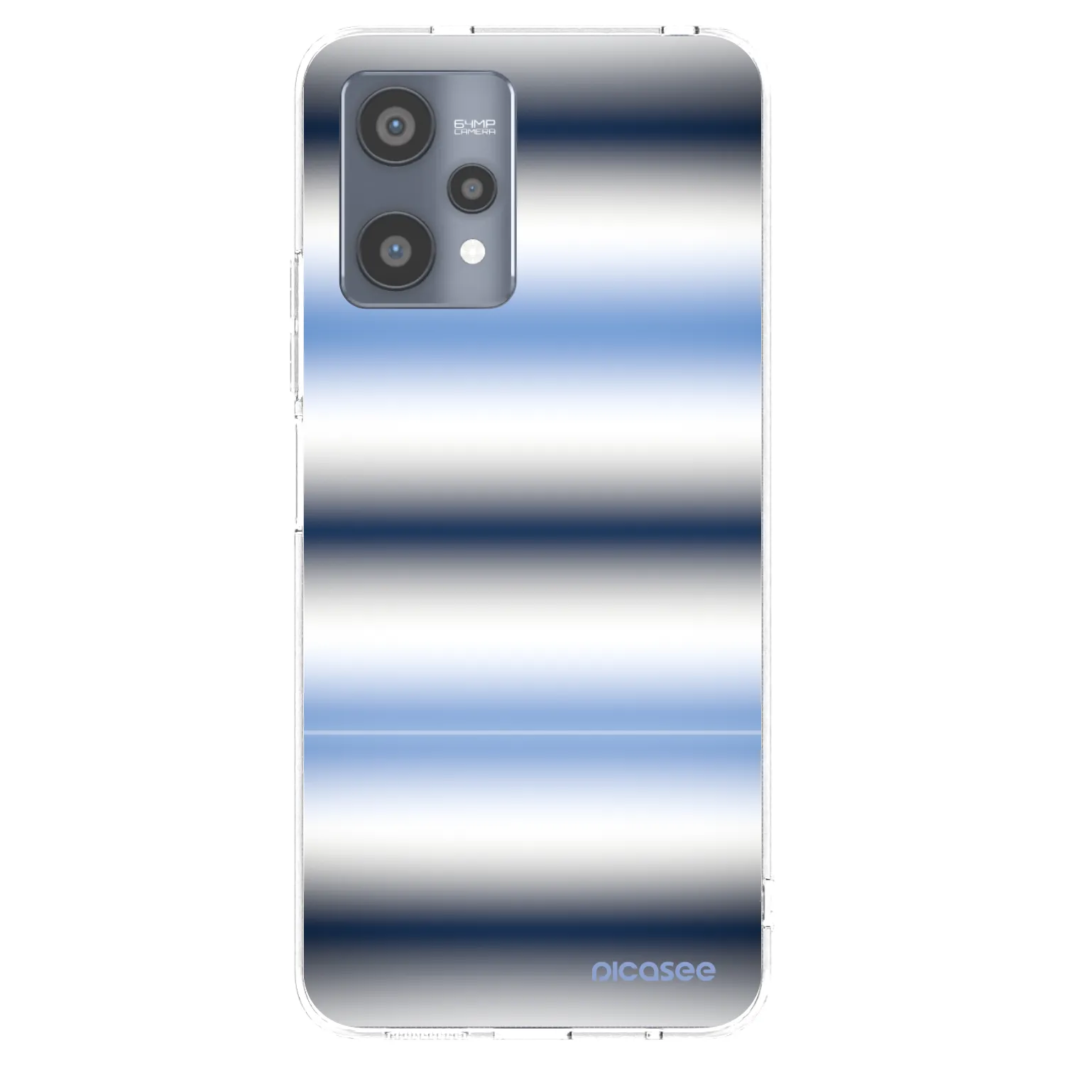 Picasee husă transparentă din silicon pentru Realme 9 Pro 5G - Static Lines