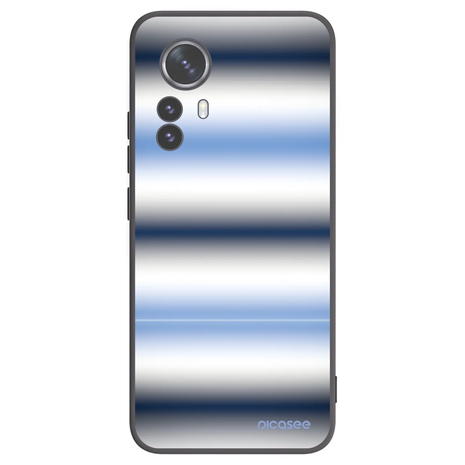 Picasee husă neagră din silicon pentru Xiaomi 12 Pro - Static Lines