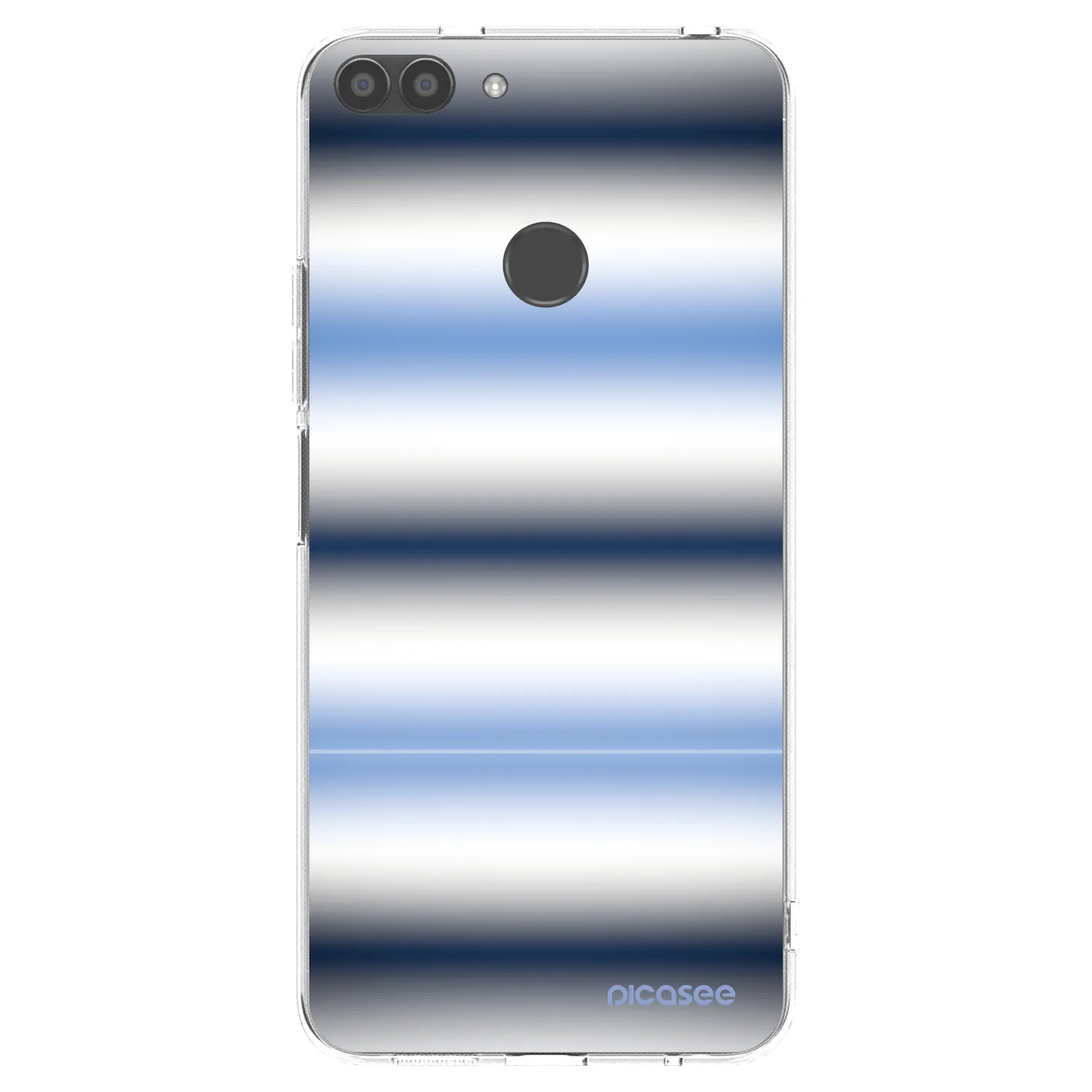 Picasee husă transparentă din silicon pentru Huawei P Smart - Static Lines