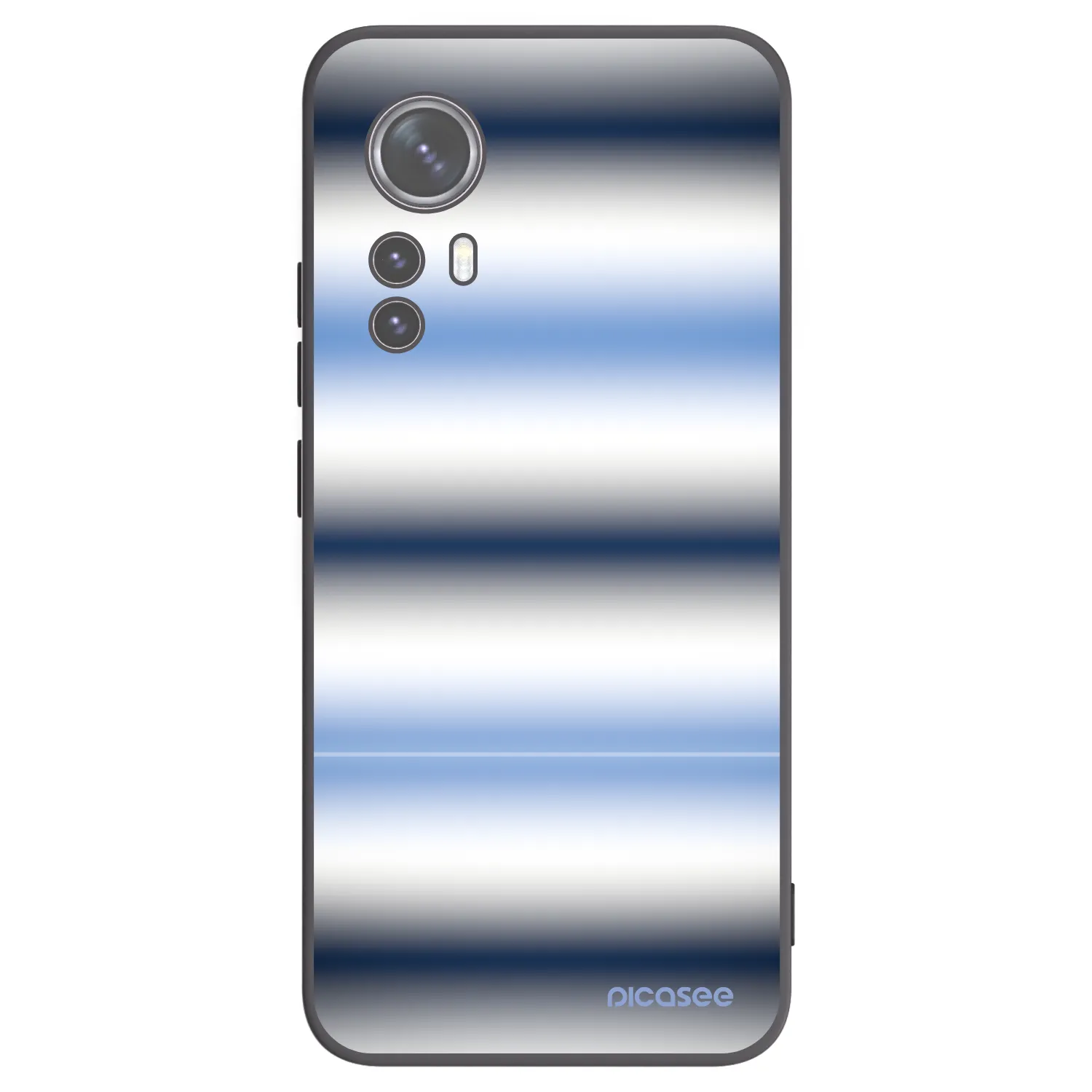 Picasee husă neagră din silicon pentru Xiaomi 12X - Static Lines