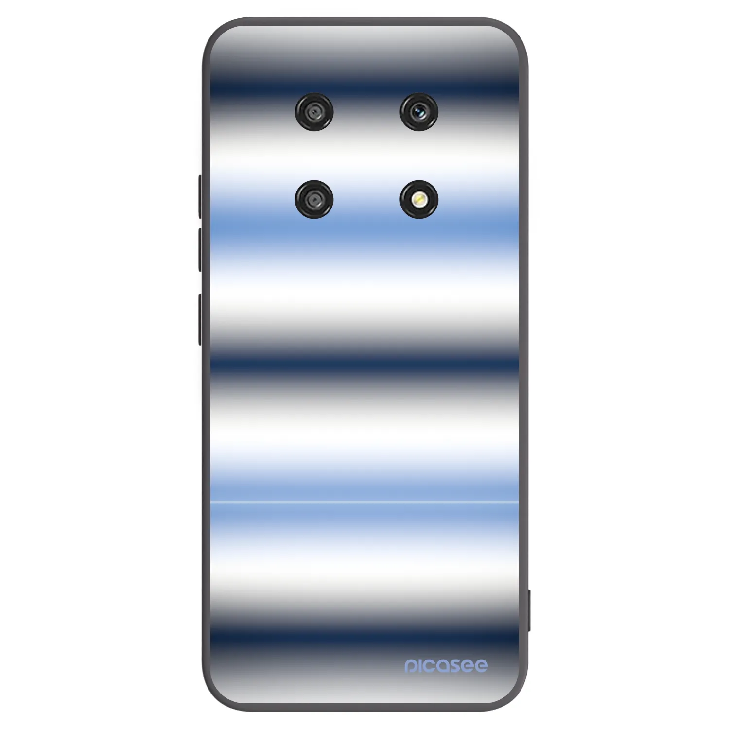 Picasee husă neagră din silicon pentru Honor Magic4 Lite 5G - Static Lines