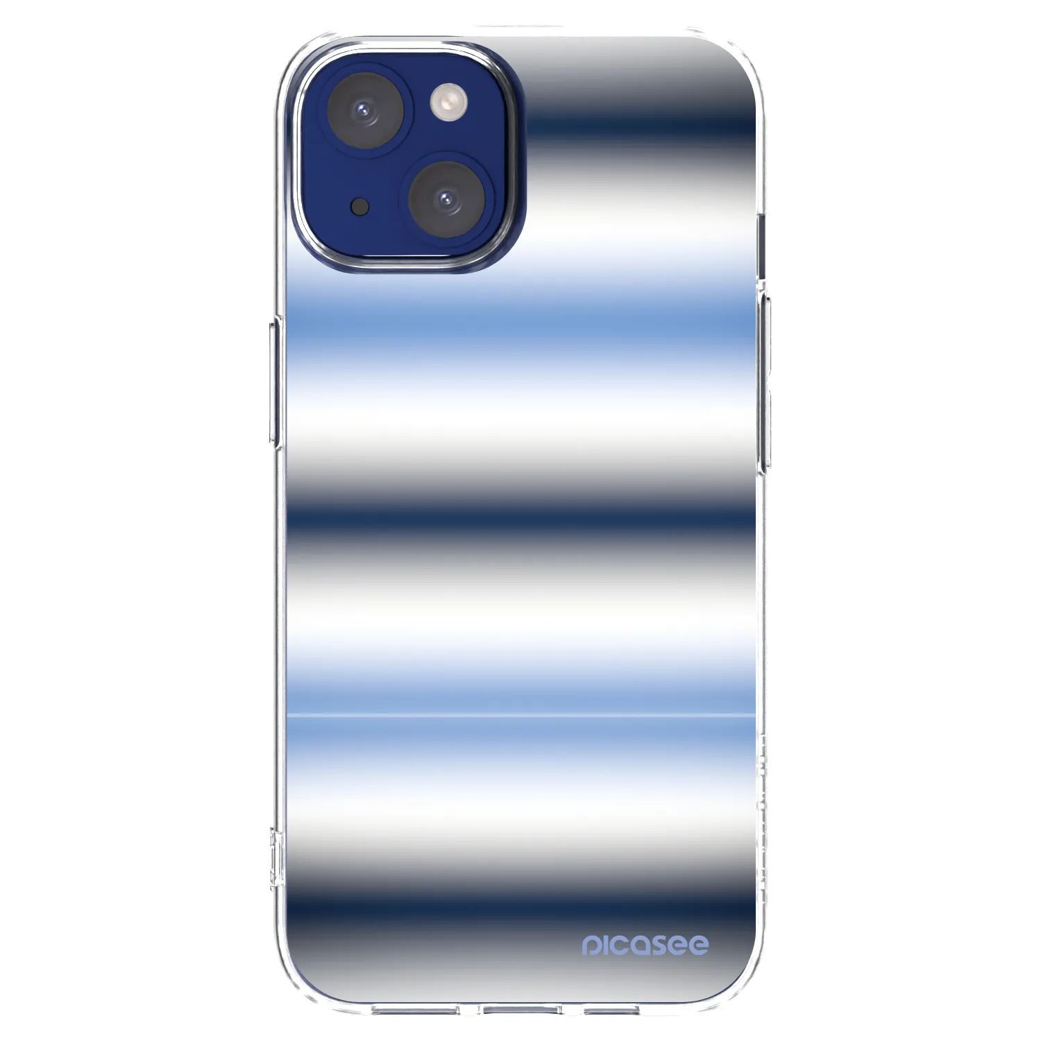 Picasee husă transparentă din silicon pentru Apple iPhone 14 - Static Lines