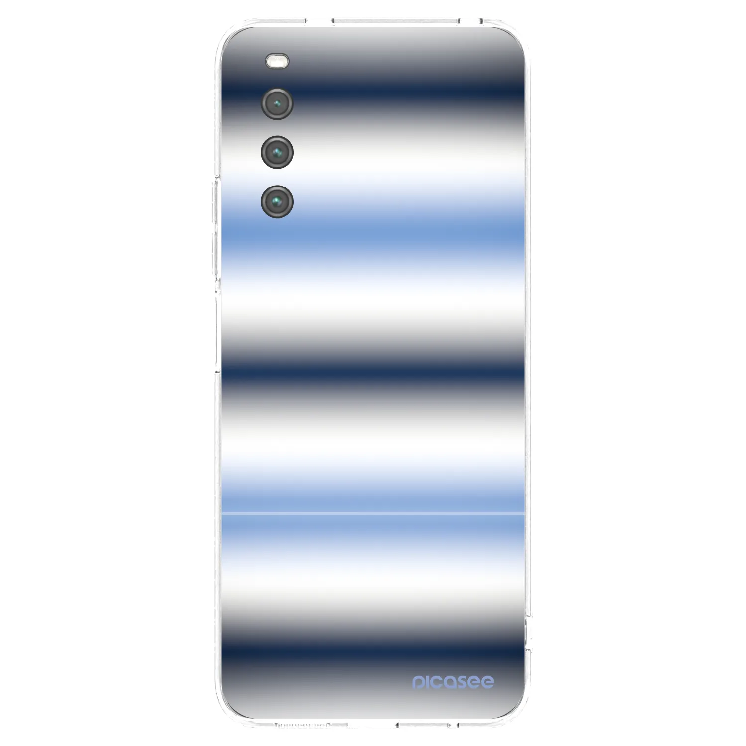 Picasee husă transparentă din silicon pentru Sony Xperia 10 IV 5G - Static Lines