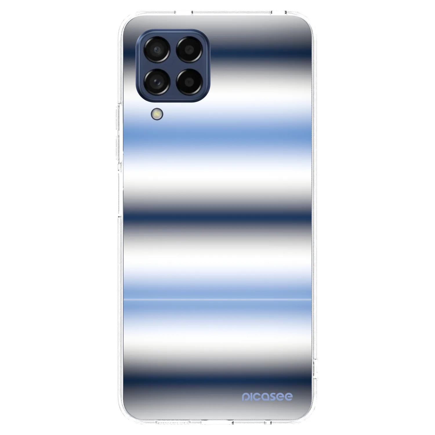 Picasee husă transparentă din silicon pentru Samsung Galaxy M53 5G - Static Lines