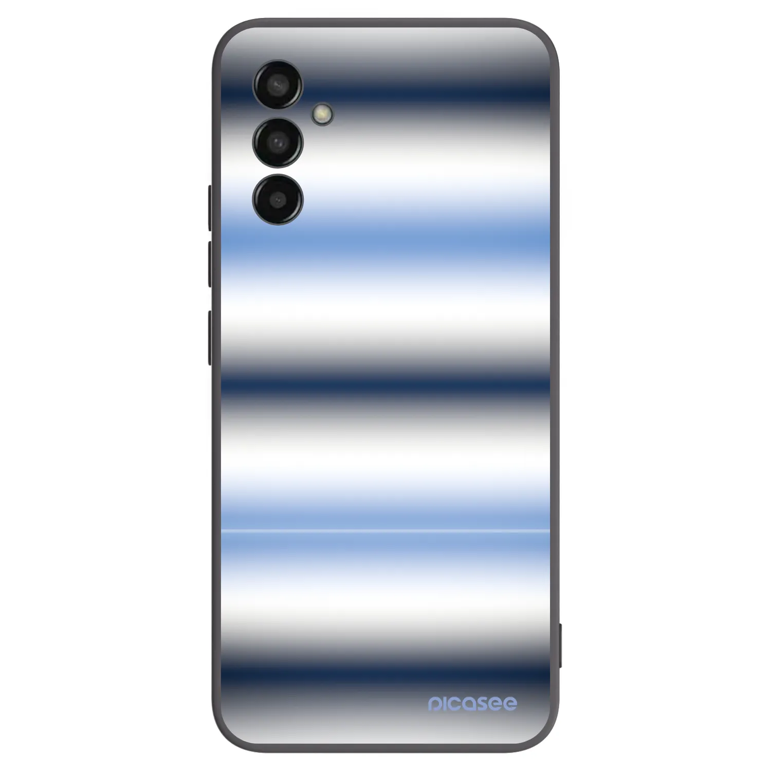 Picasee husă neagră din silicon pentru Samsung Galaxy M13 M135F - Static Lines