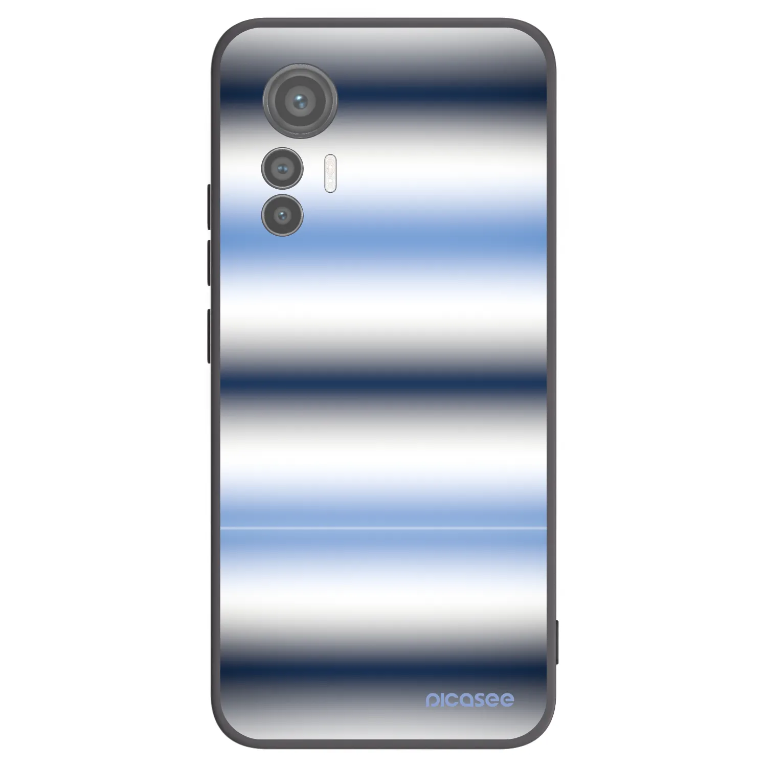 Picasee husă neagră din silicon pentru Xiaomi 12 Lite - Static Lines