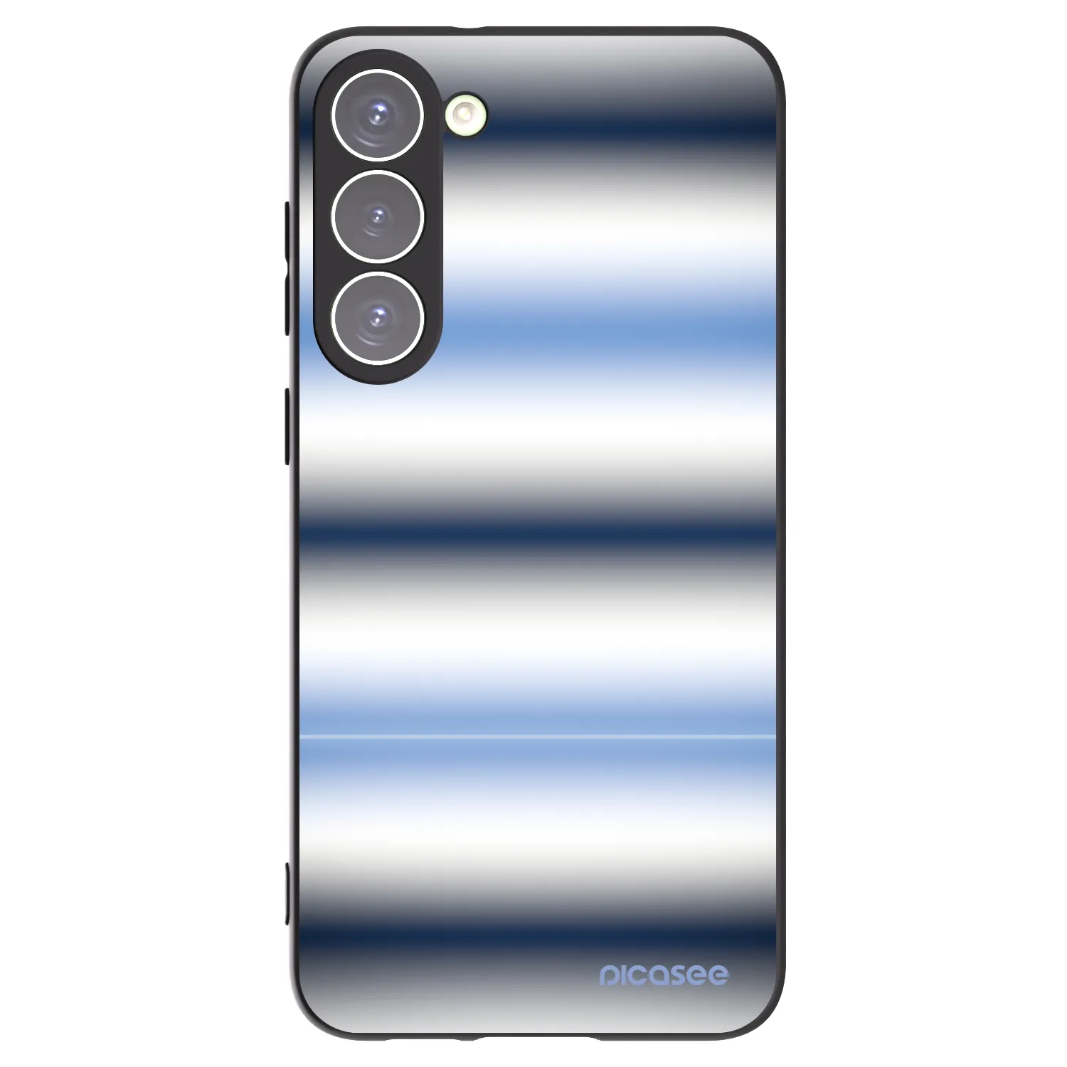 Picasee husă neagră din silicon pentru Samsung Galaxy S23+ 5G - Static Lines