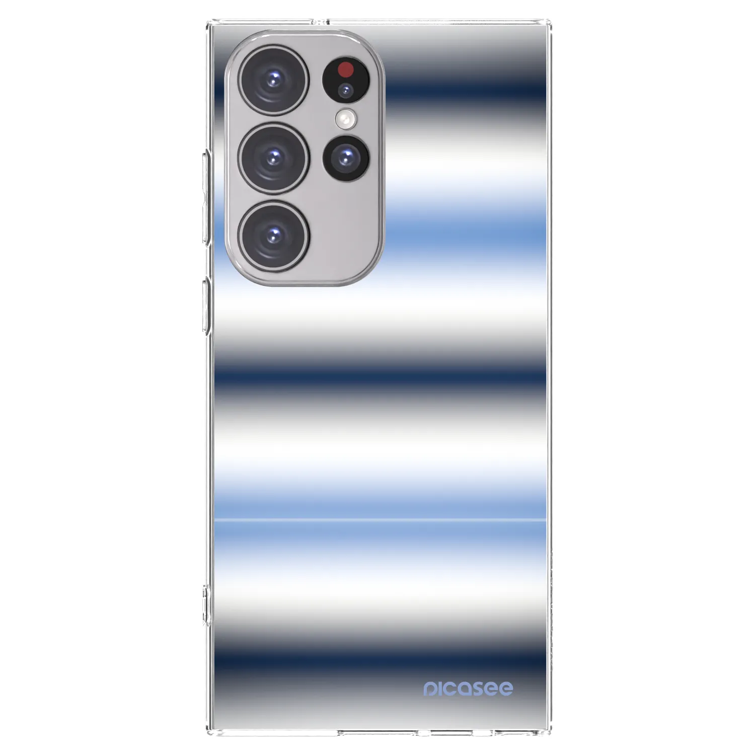 Picasee husă transparentă din silicon pentru Samsung Galaxy S23 Ultra 5G - Static Lines