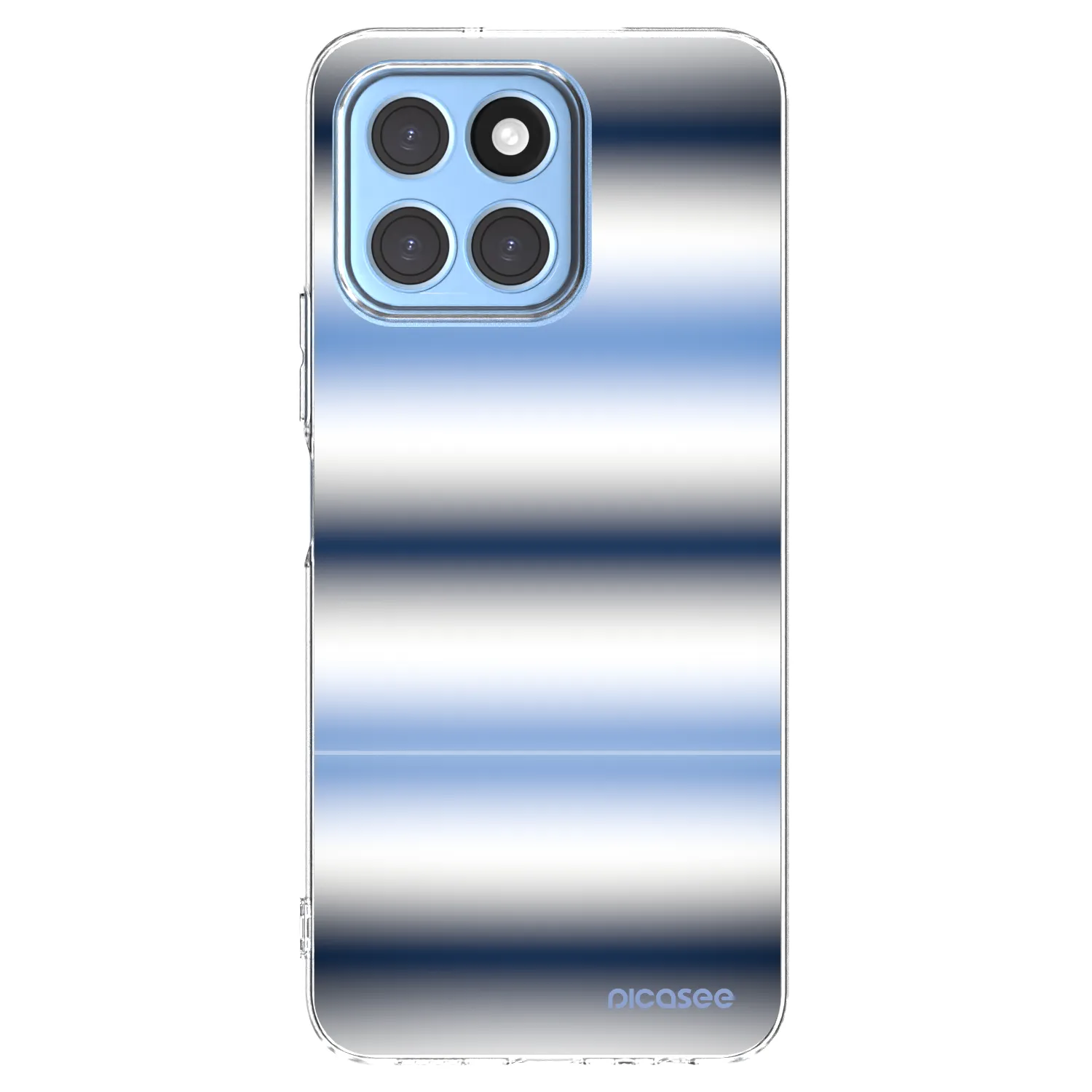 Picasee husă transparentă din silicon pentru Honor X8 5G - Static Lines