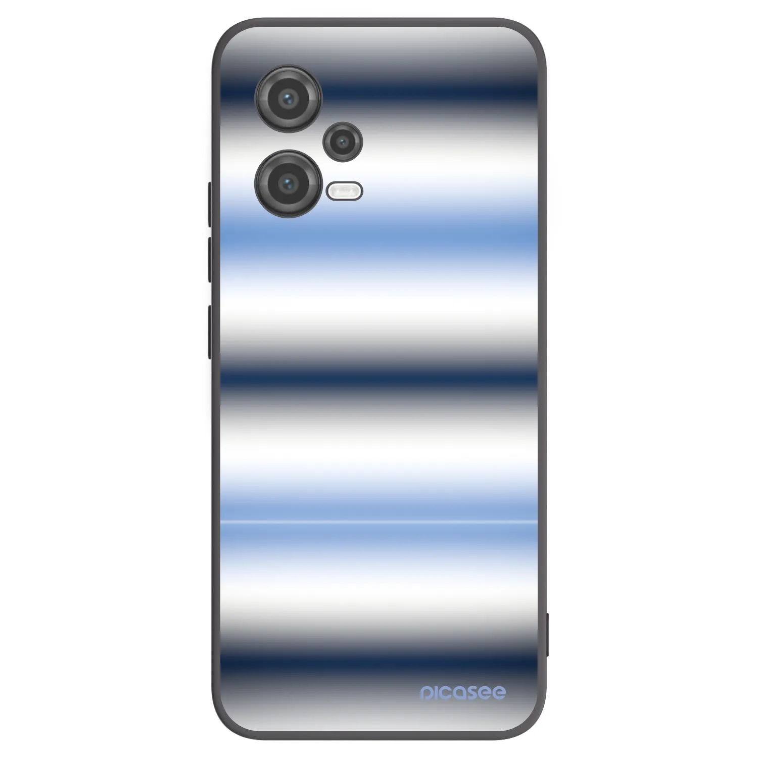 Picasee husă neagră din silicon pentru Xiaomi Poco X5 - Static Lines