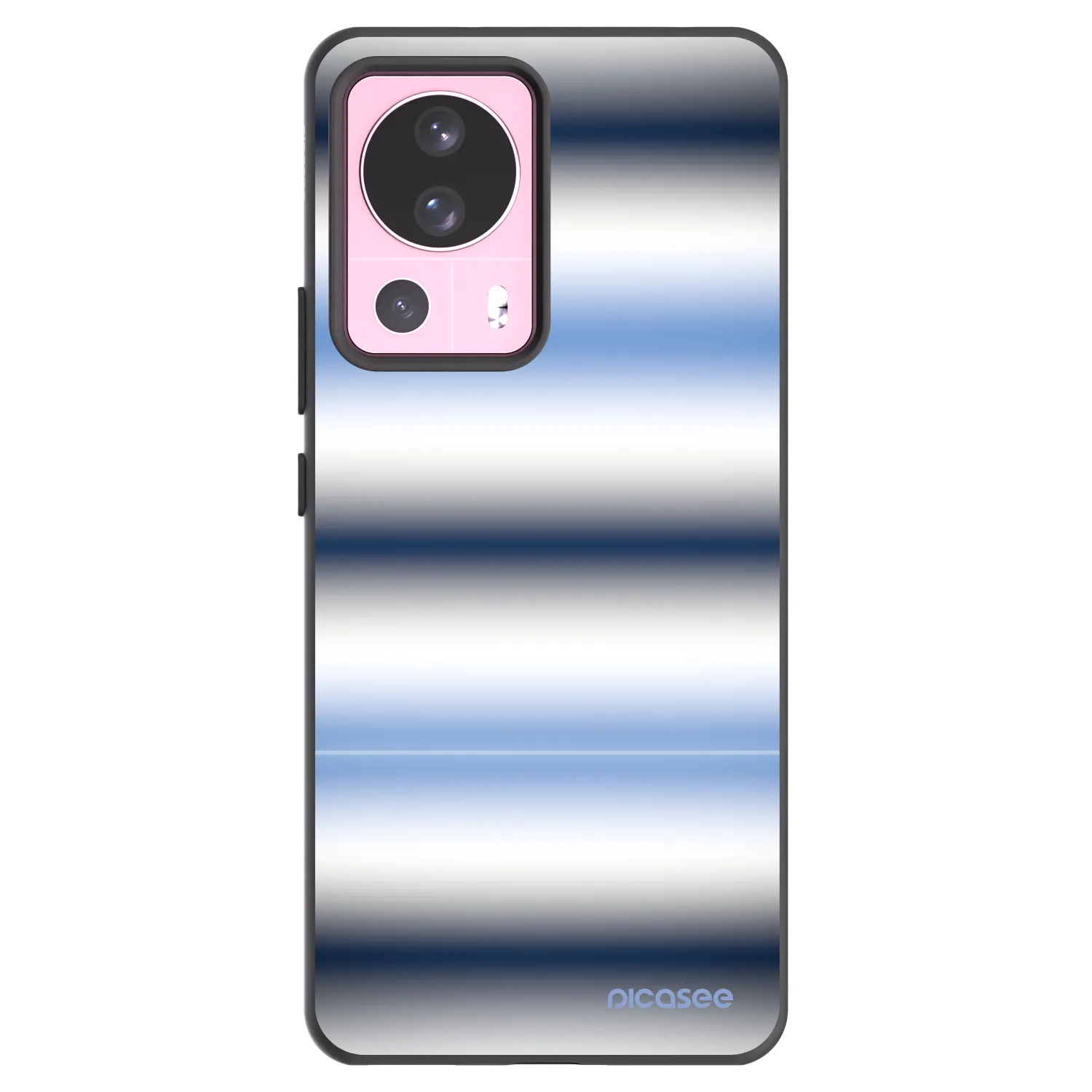 Picasee husă neagră din silicon pentru Xiaomi 13 Lite - Static Lines