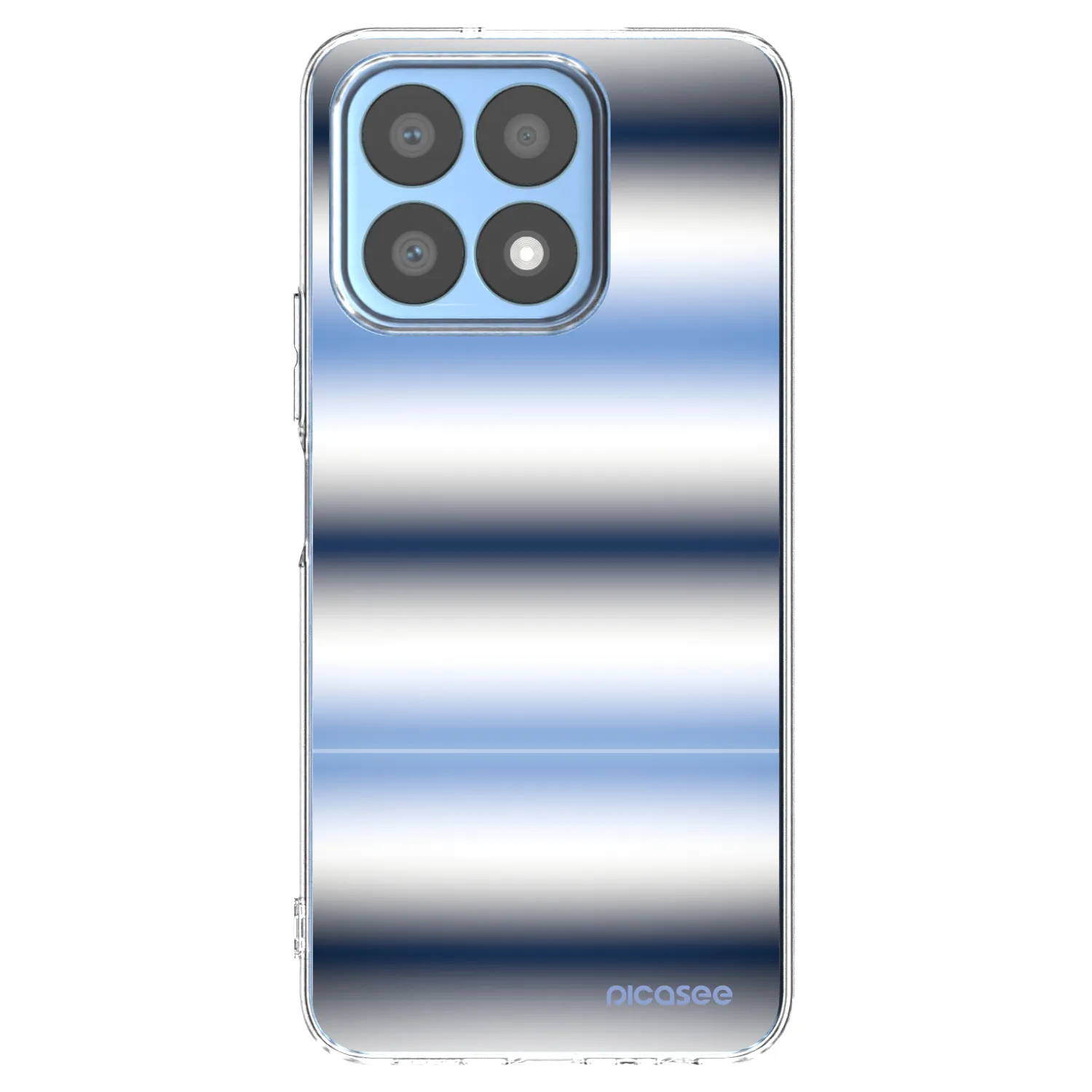 Picasee husă transparentă din silicon pentru Honor X8a - Static Lines