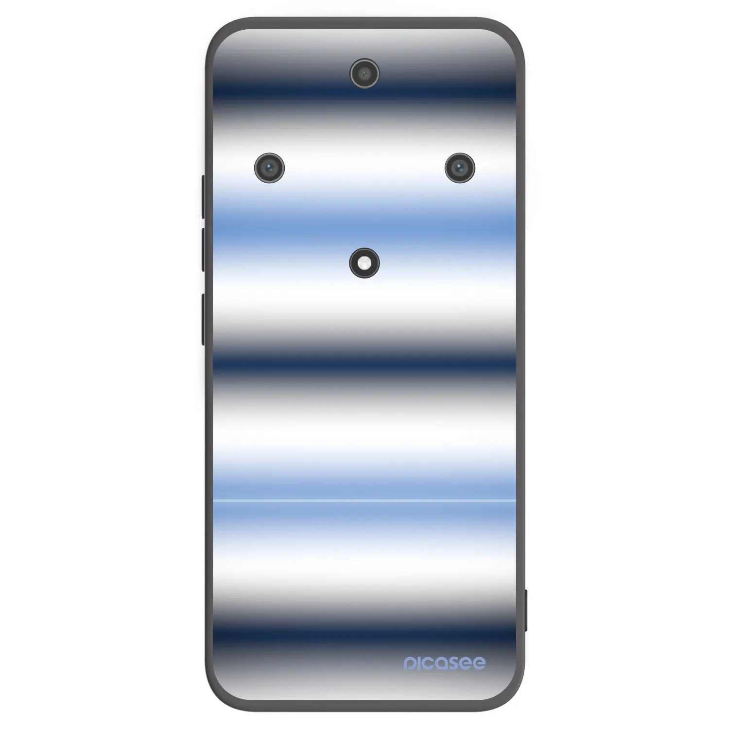 Picasee husă neagră din silicon pentru Honor Magic5 Lite 5G - Static Lines