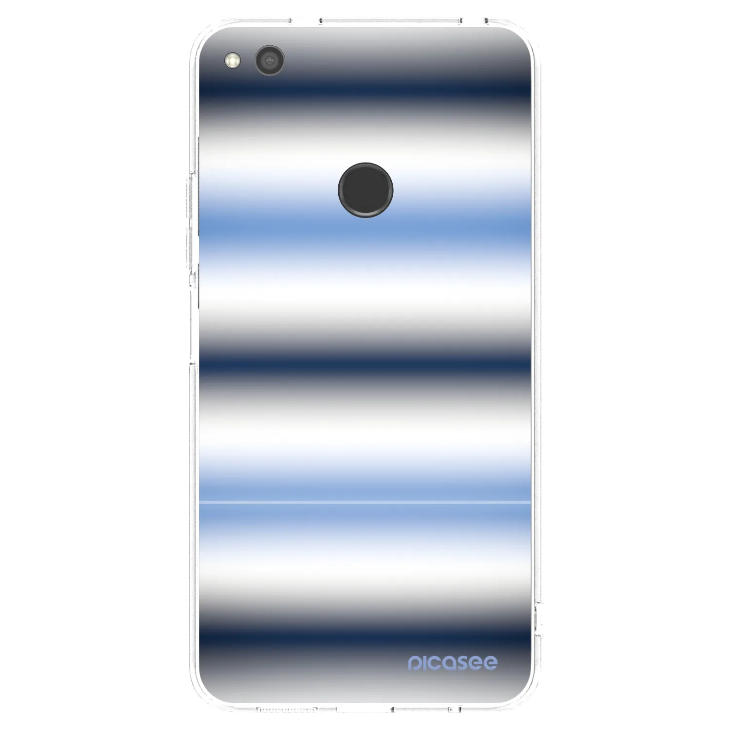 Picasee husă transparentă din silicon pentru Huawei P9 Lite 2017 - Static Lines