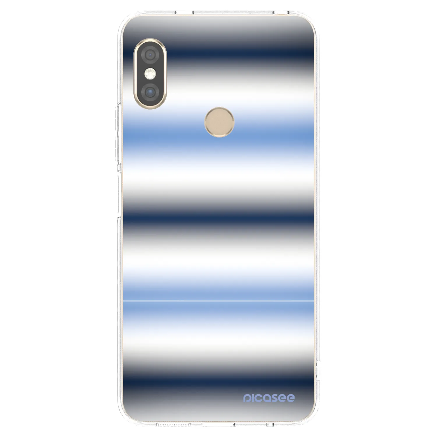 Picasee husă transparentă din silicon pentru Xiaomi Redmi Note 5 Global - Static Lines