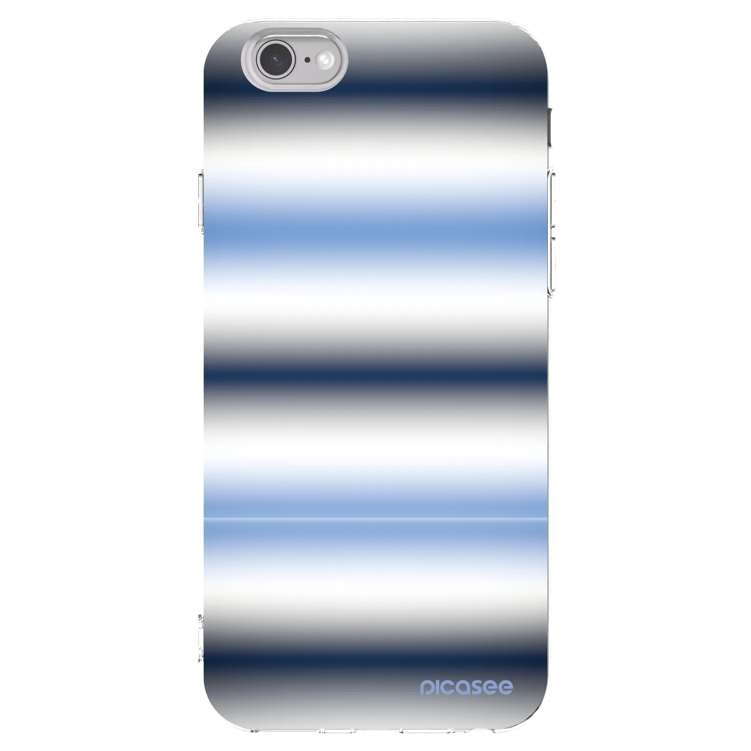Picasee husă transparentă din silicon pentru Apple iPhone 6/6S - Static Lines