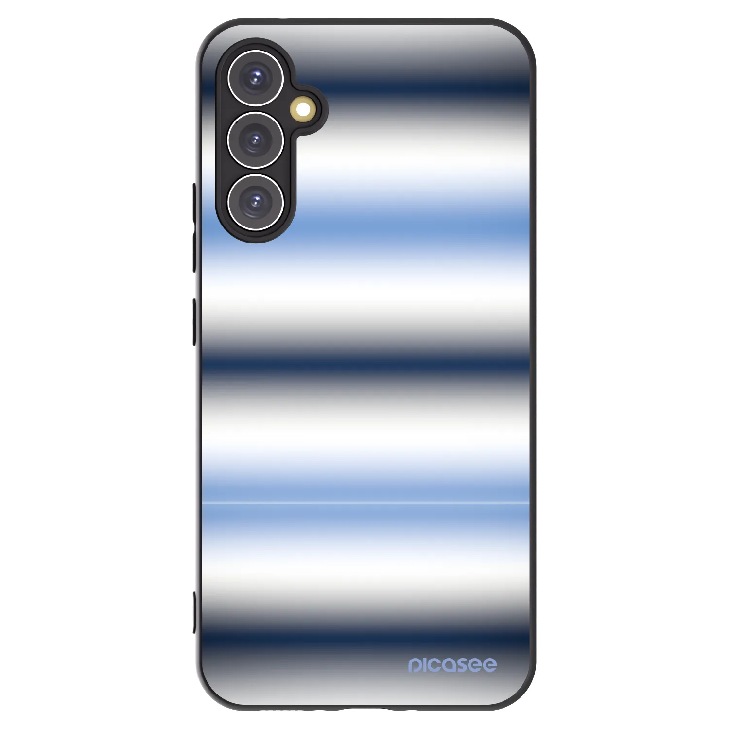 Picasee husă neagră din silicon pentru Samsung Galaxy A34 5G A346B - Static Lines
