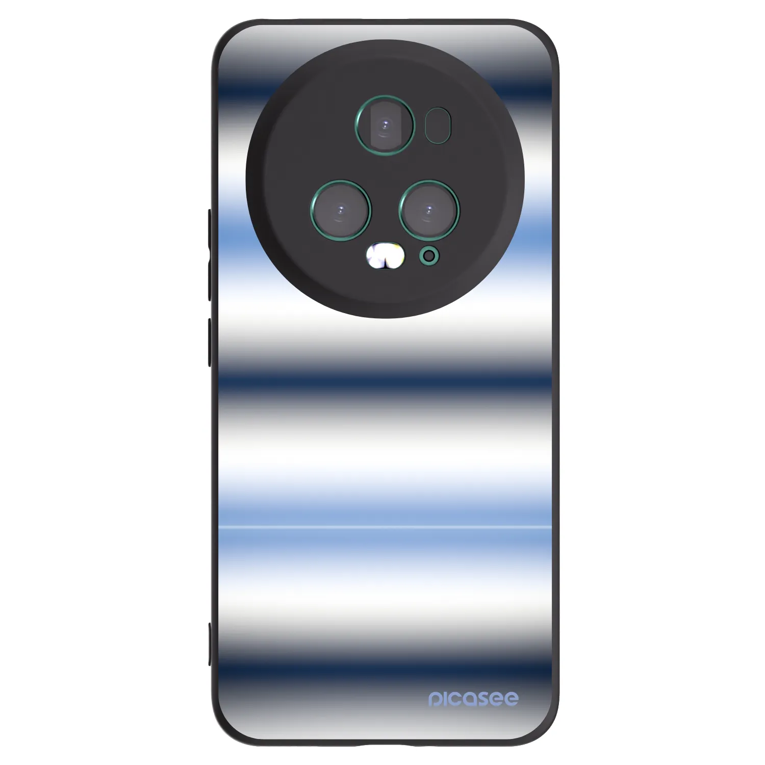 Picasee husă neagră din silicon pentru Honor Magic5 Pro - Static Lines