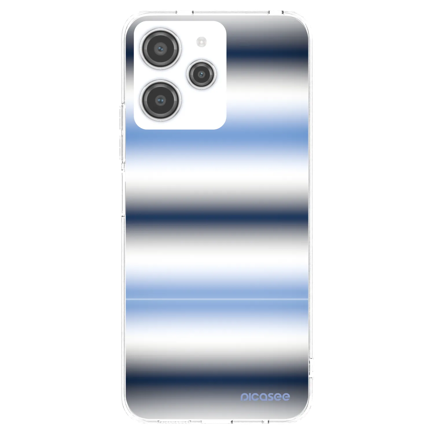 Picasee husă transparentă din silicon pentru Xiaomi Redmi 12 4G - Static Lines