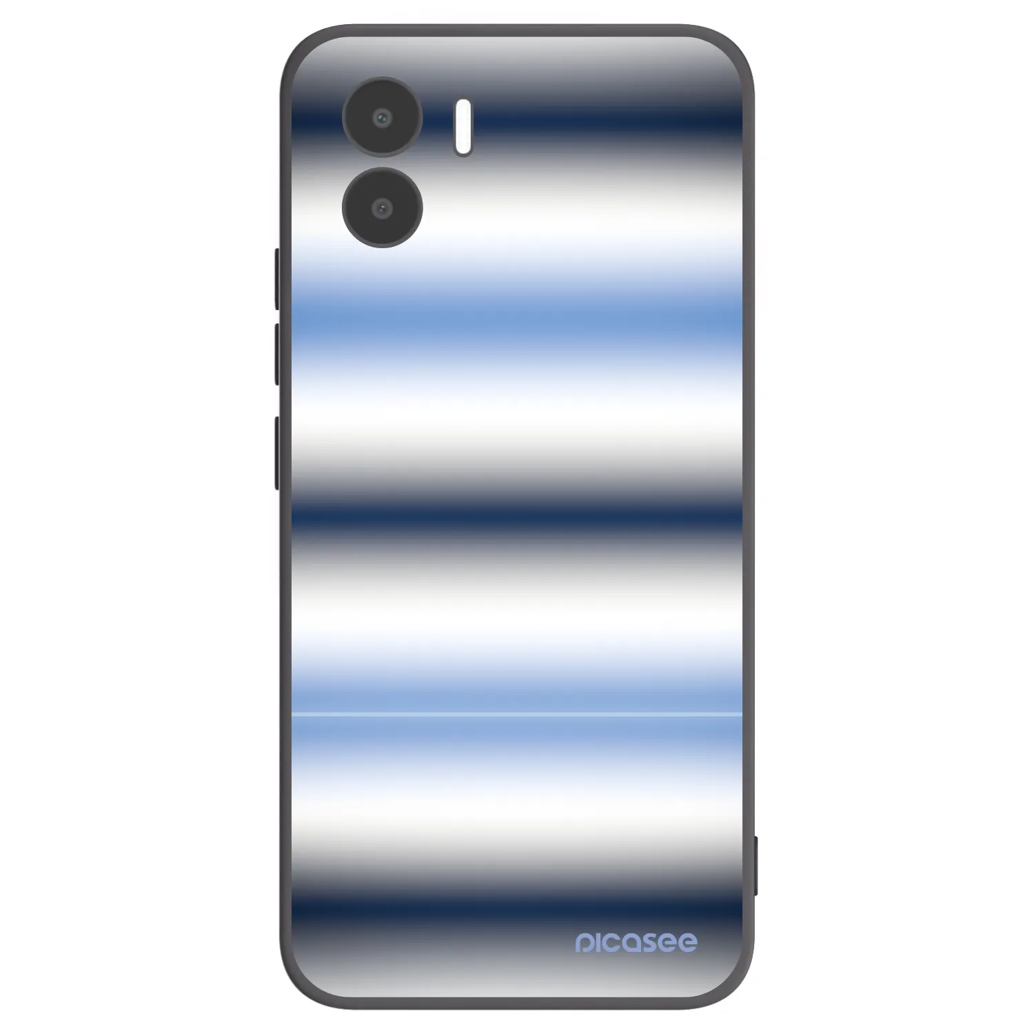Picasee husă neagră din silicon pentru Xiaomi Redmi A2 - Static Lines