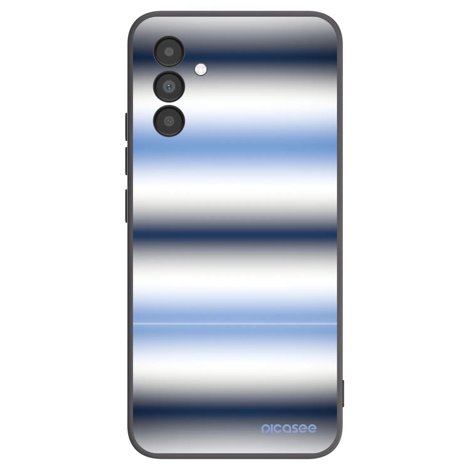 Picasee husă neagră din silicon pentru Samsung Galaxy A04s A047F - Static Lines
