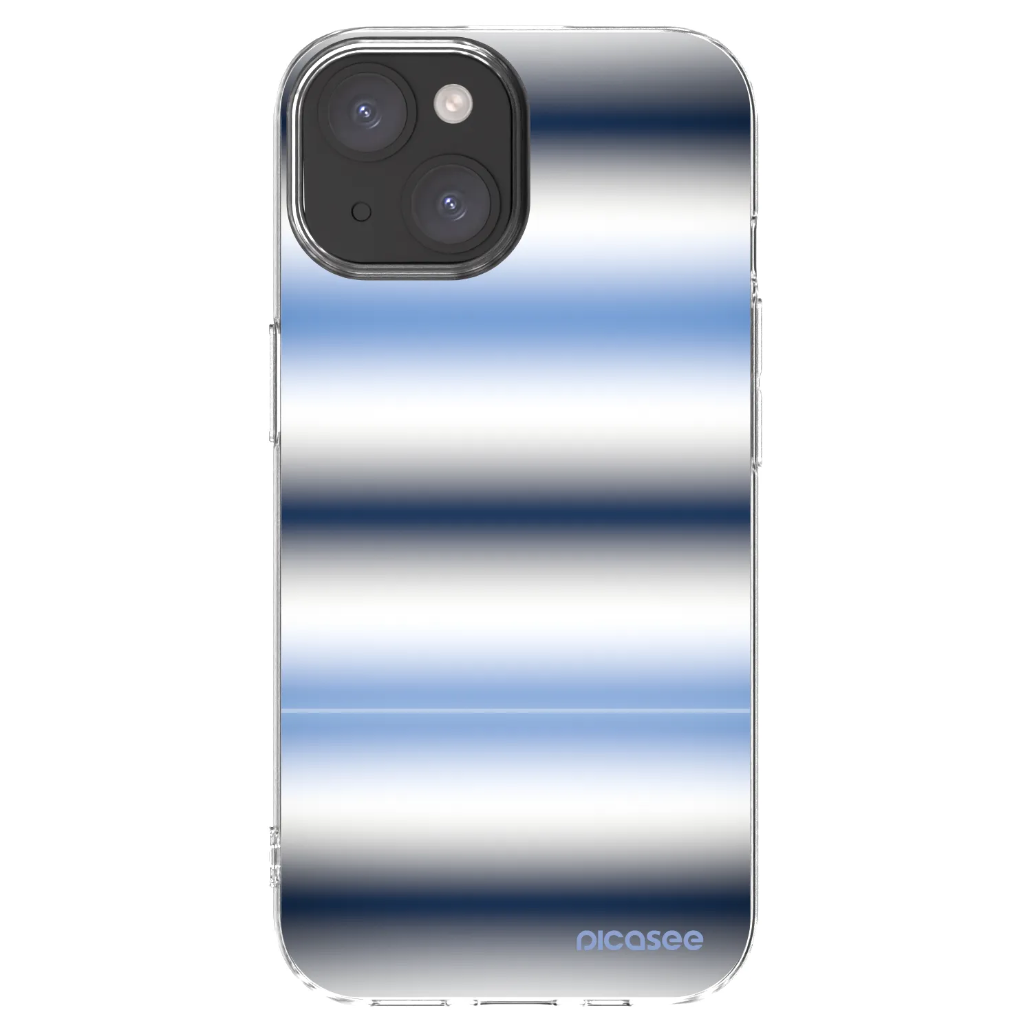 Picasee husă transparentă din silicon pentru Apple iPhone 15 - Static Lines