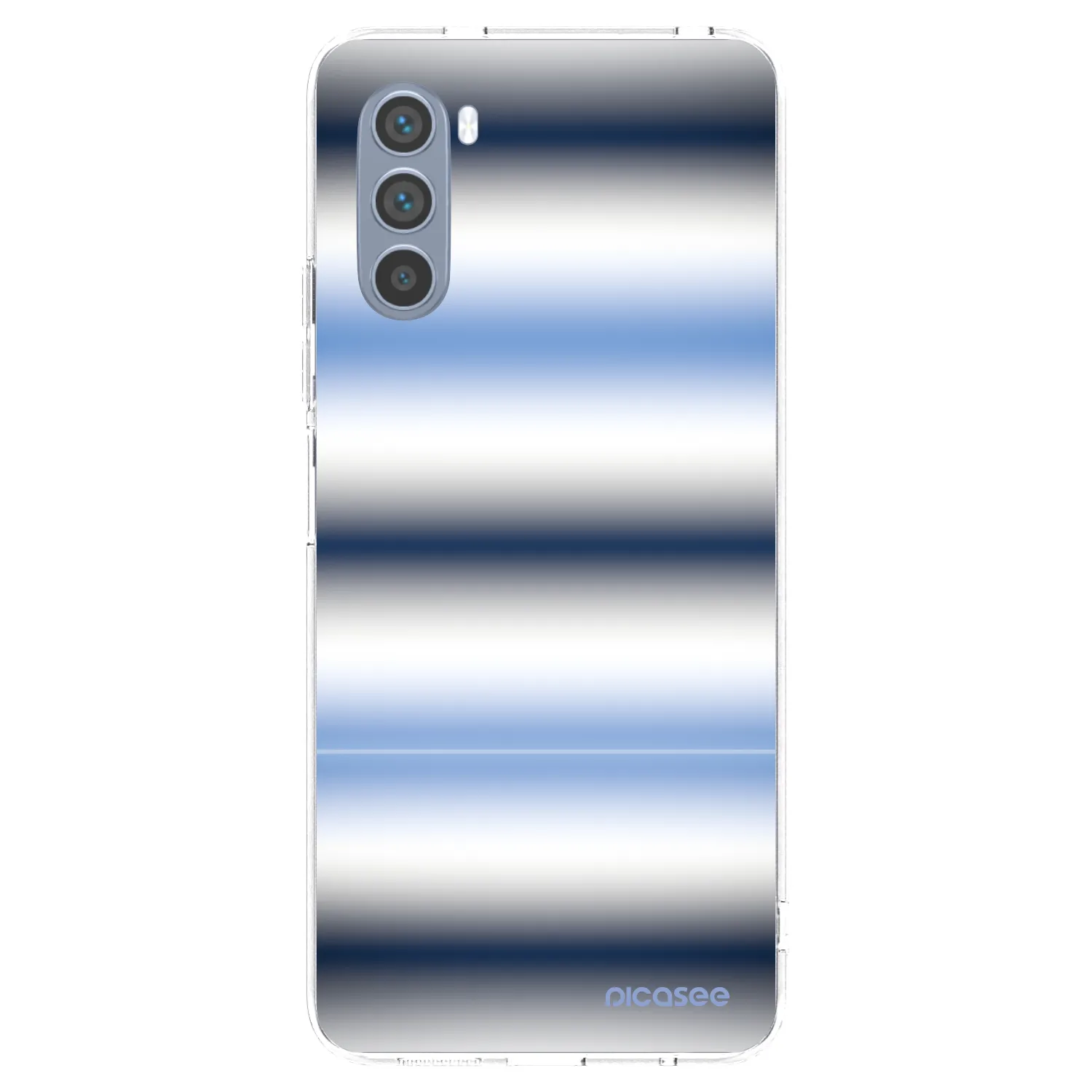 Picasee husă transparentă din silicon pentru Motorola Moto G62 - Static Lines