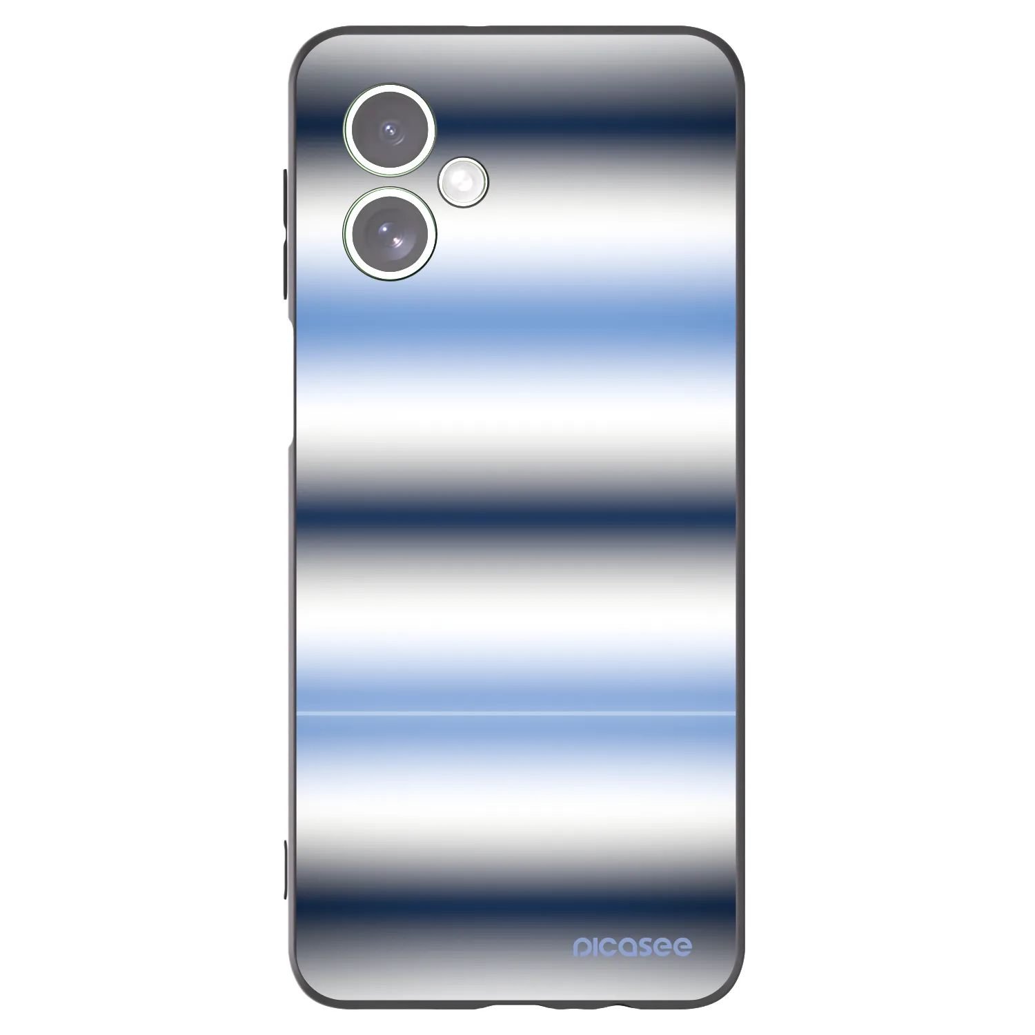 Picasee husă neagră din silicon pentru Motorola Moto G54 5G - Static Lines