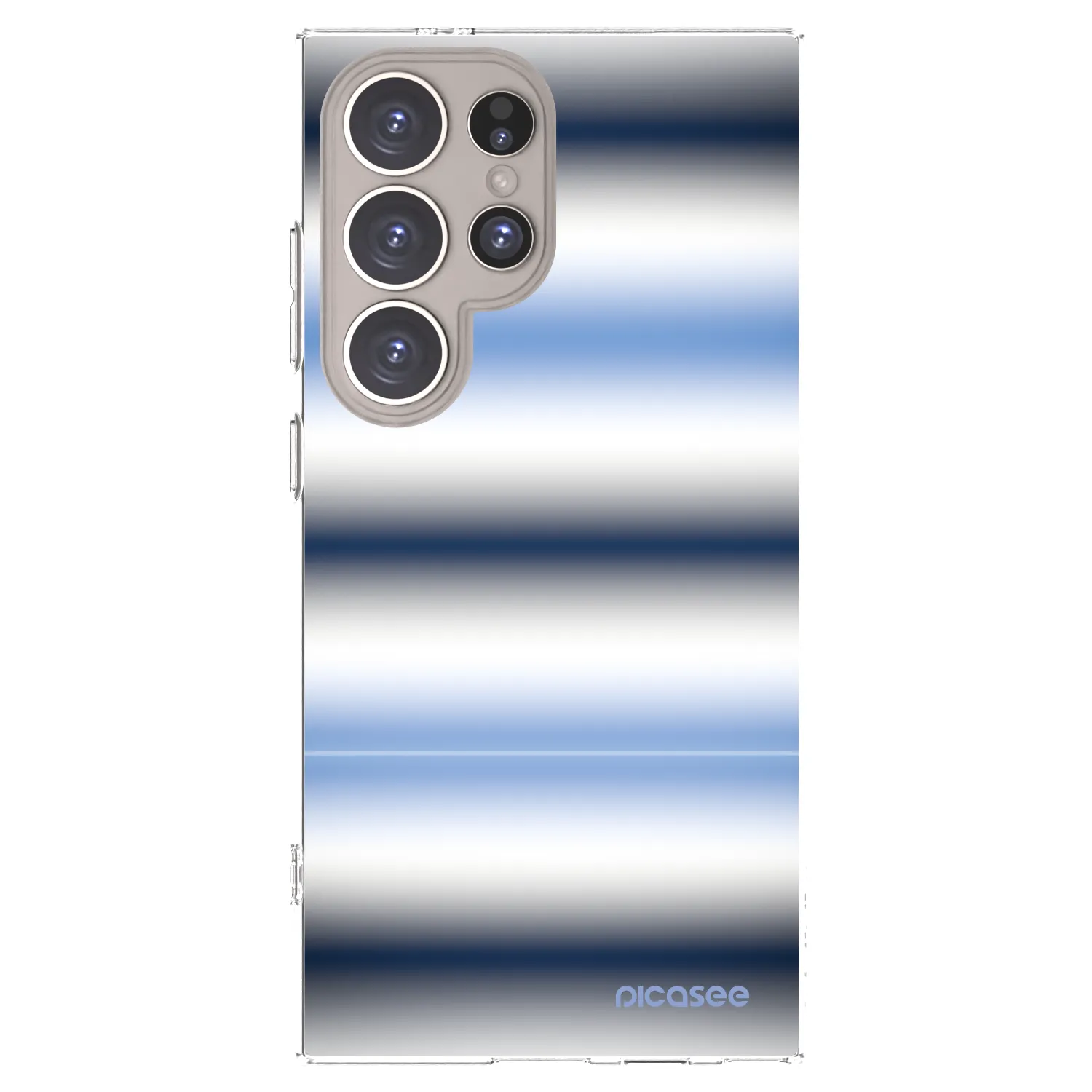 Picasee husă transparentă din silicon pentru Samsung Galaxy S24 Ultra S928B 5G - Static Lines