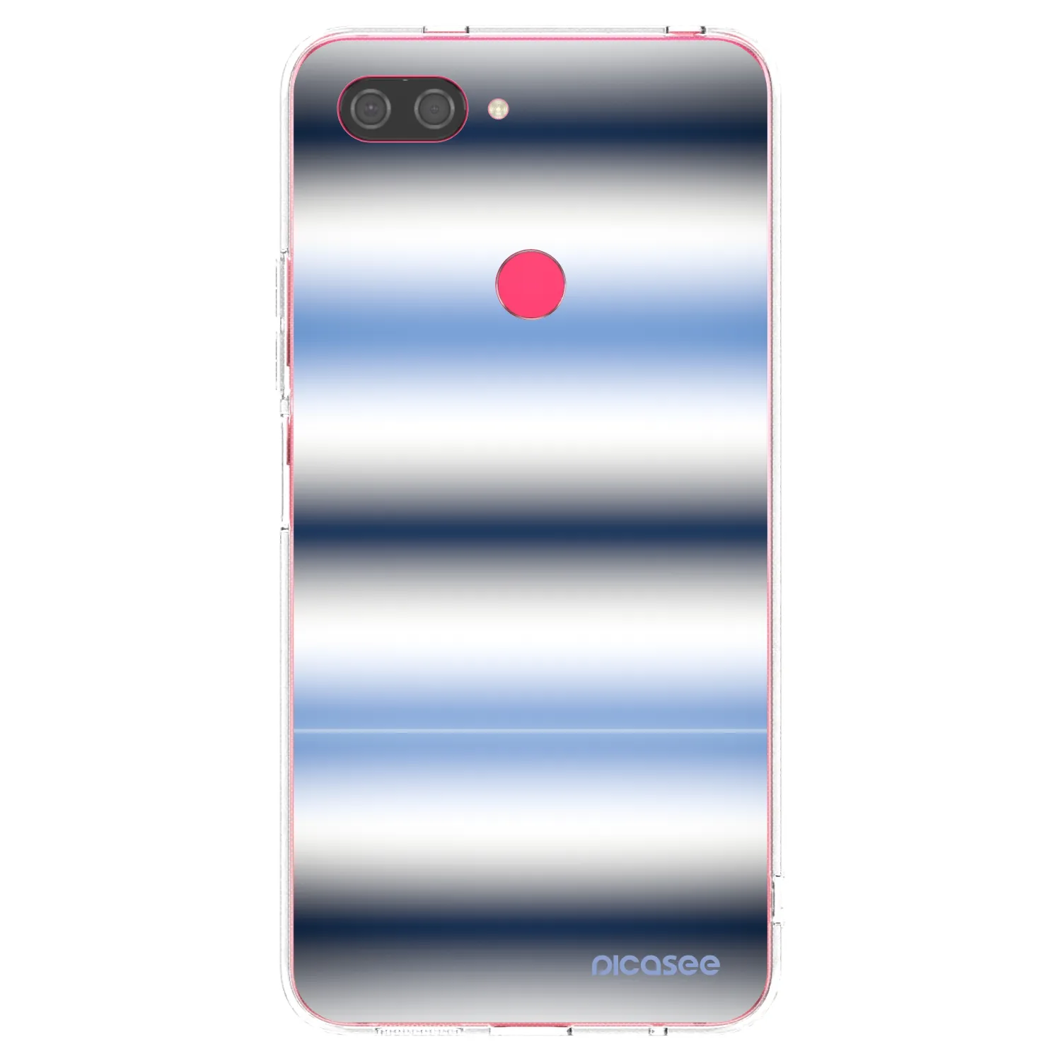 Picasee husă transparentă din silicon pentru Xiaomi Mi 8 Lite - Static Lines