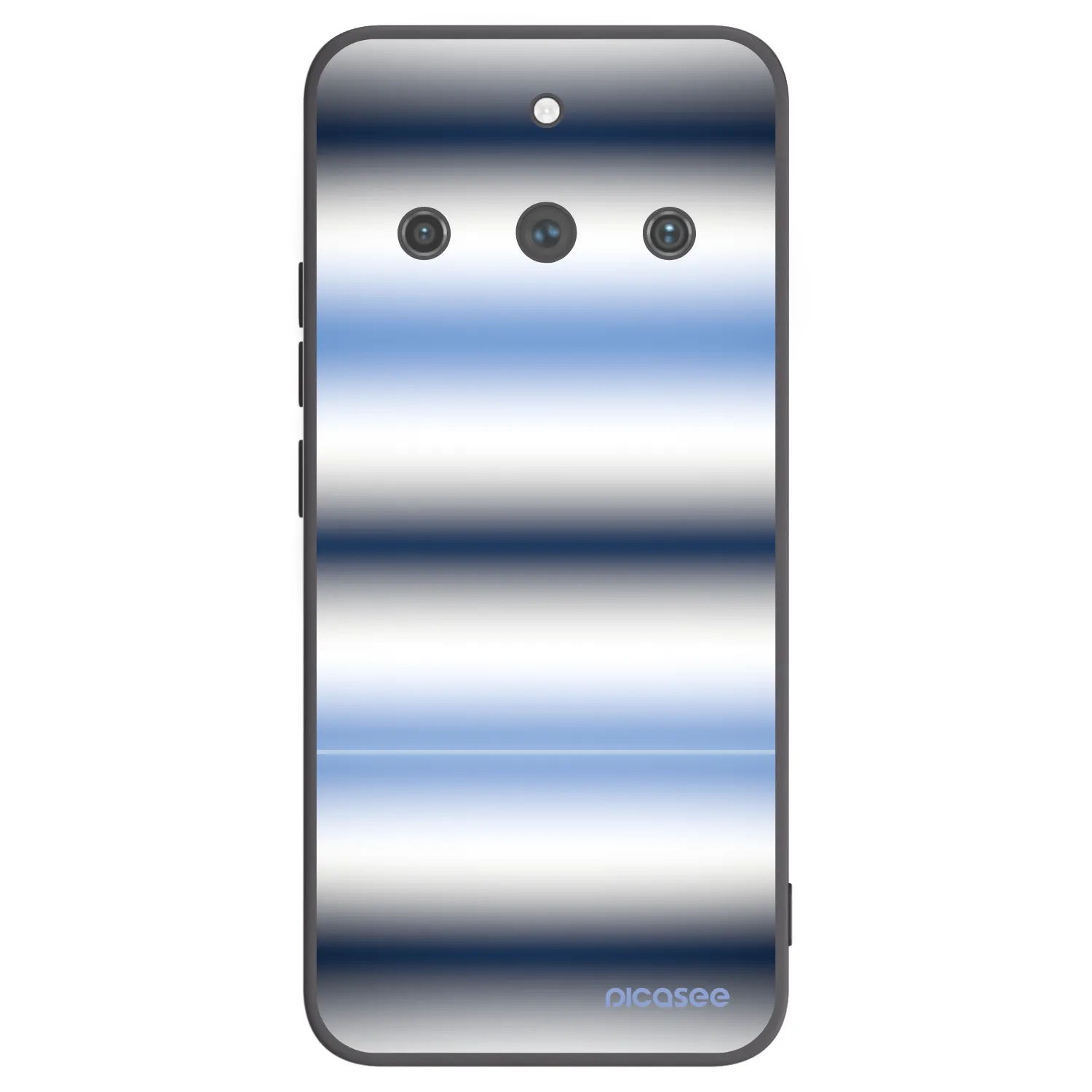 Picasee husă neagră din silicon pentru Realme 11 Pro+ - Static Lines