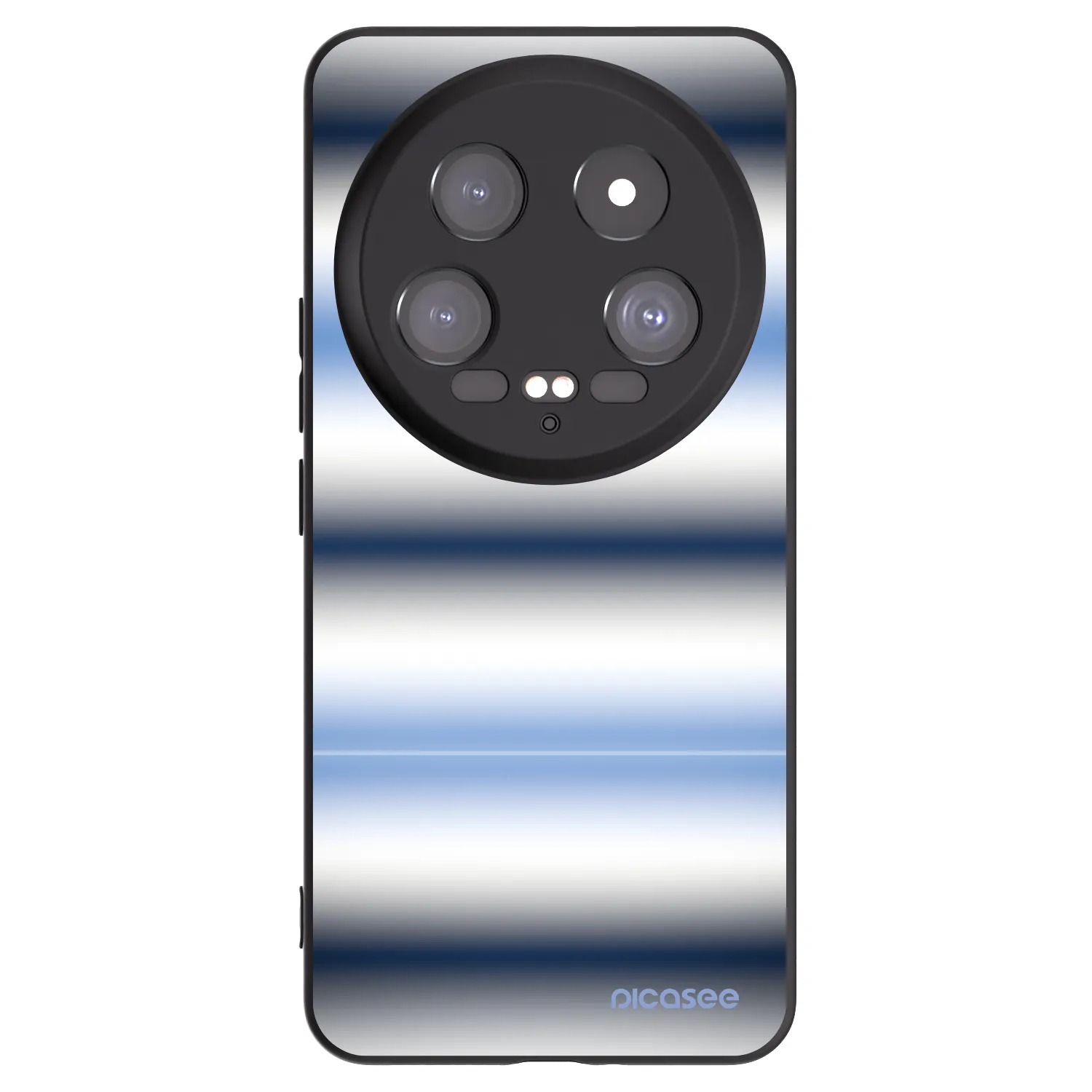 Picasee husă neagră din silicon pentru Xiaomi 14 Ultra - Static Lines