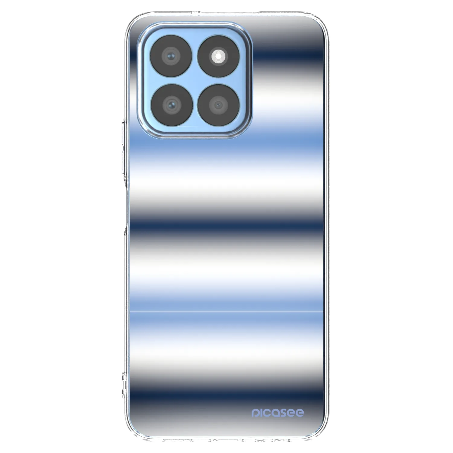 Picasee husă transparentă din silicon pentru Honor X8b - Static Lines