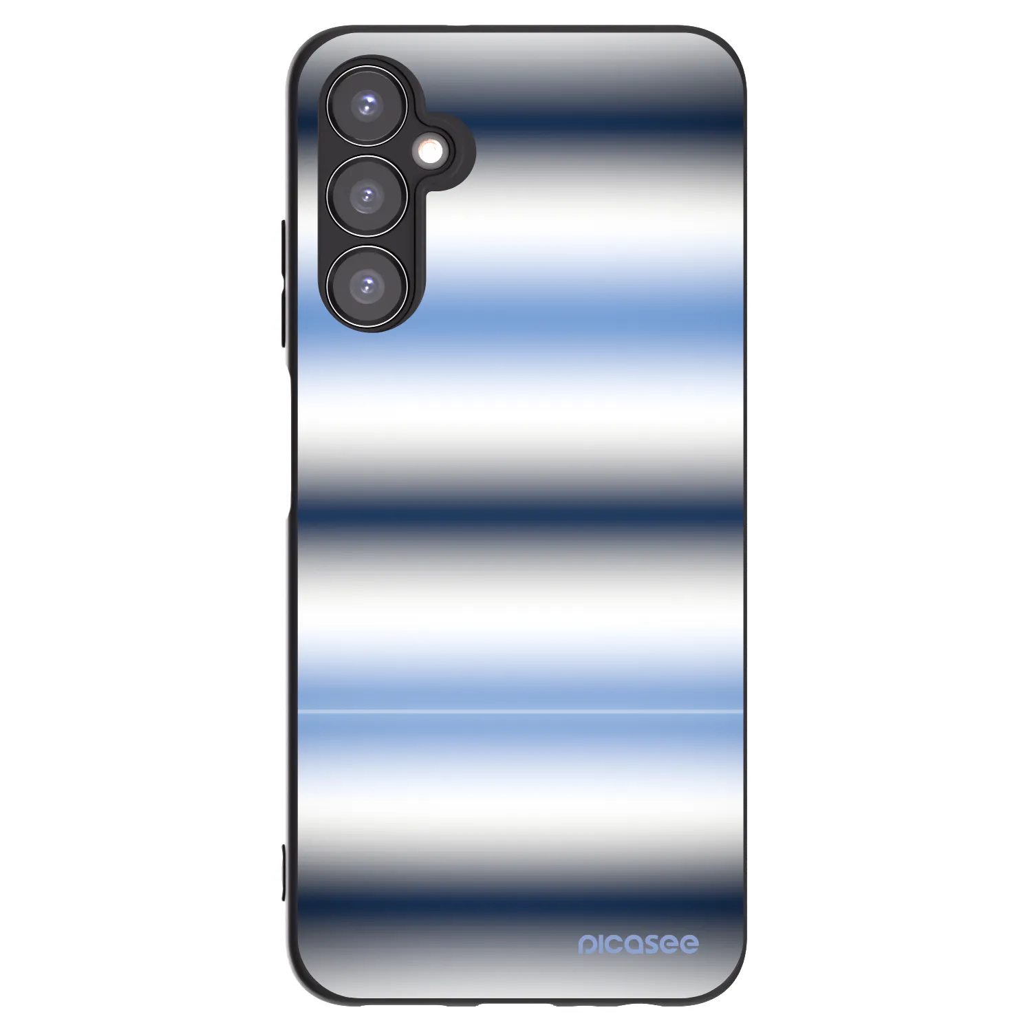 Picasee husă neagră din silicon pentru Samsung Galaxy A05s A057G - Static Lines