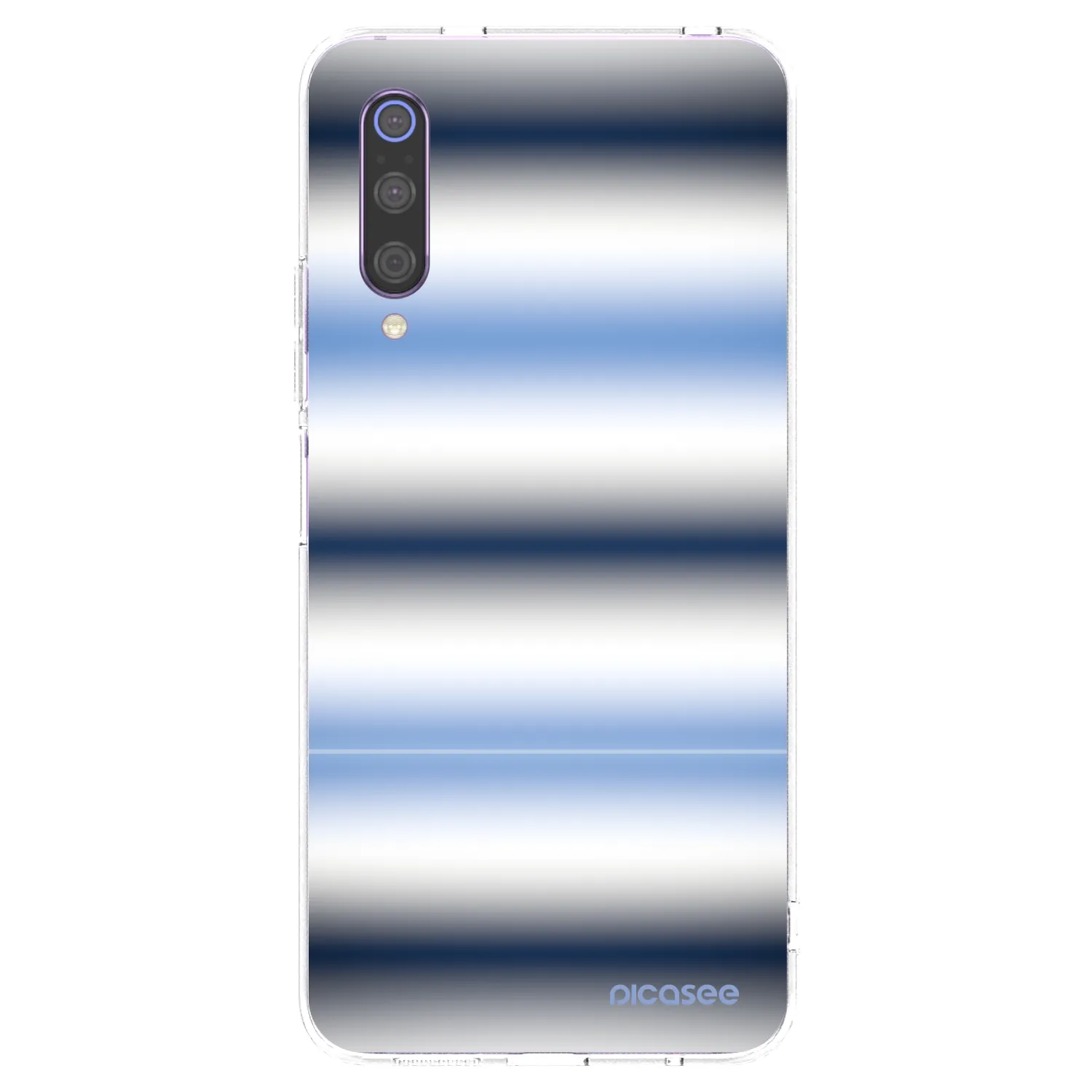 Picasee husă transparentă din silicon pentru Xiaomi Mi 9 - Static Lines